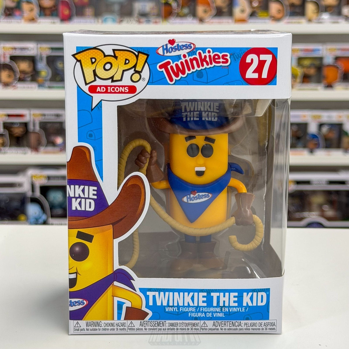 Funko Pop Ad Icons Hostess Twinkie the Kid 27 Mascot Vaulted Rare Vinyl Figure
