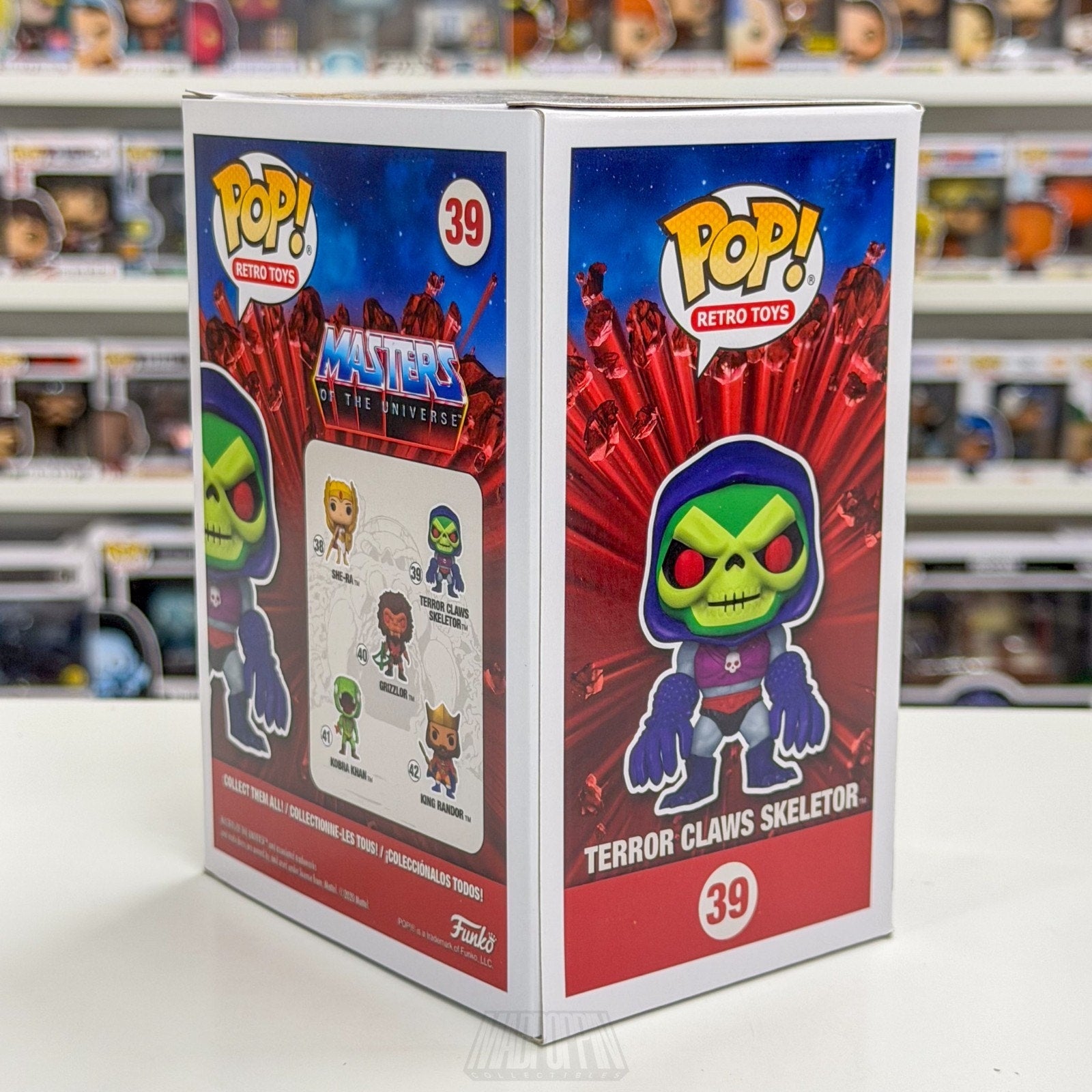 Funko Pop Masters of the Universe MOTU Terror Claws Skeletor 39 Toy Vinyl Figure