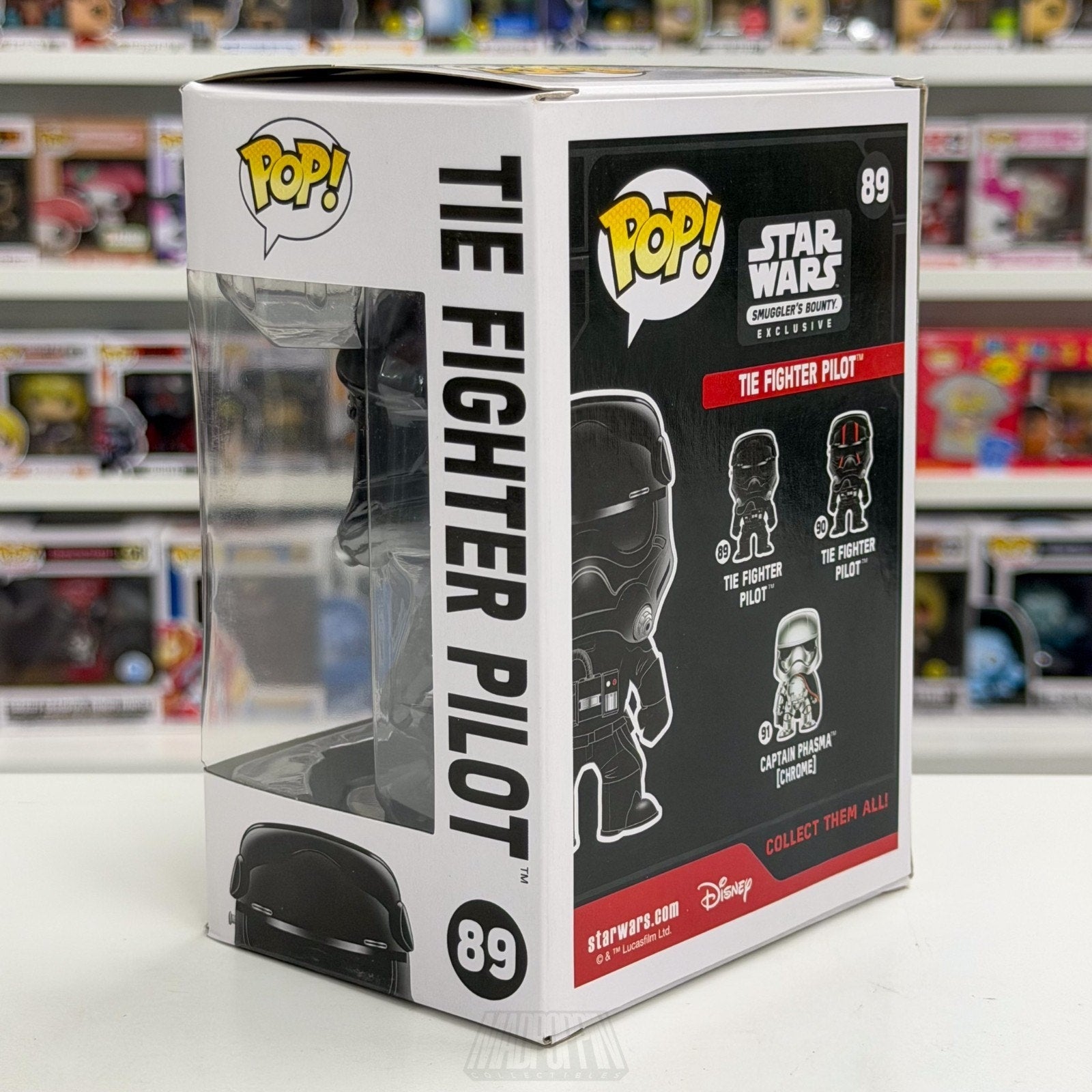 Funko Pop Star Wars TIE Fighter Pilot Smuggler's Bounty 89 Empire Vinyl Figure