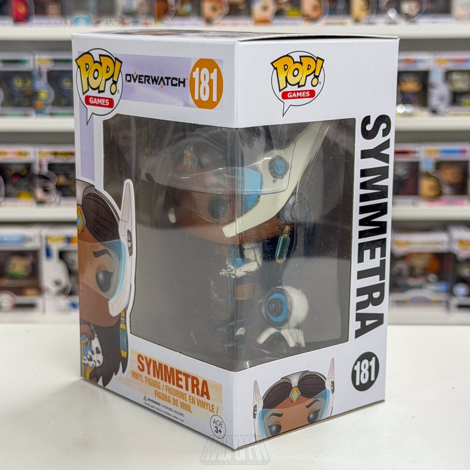Funko Pop Video Games Overwatch Symmetra 181 Blizzard Entertainment Vinyl Figure
