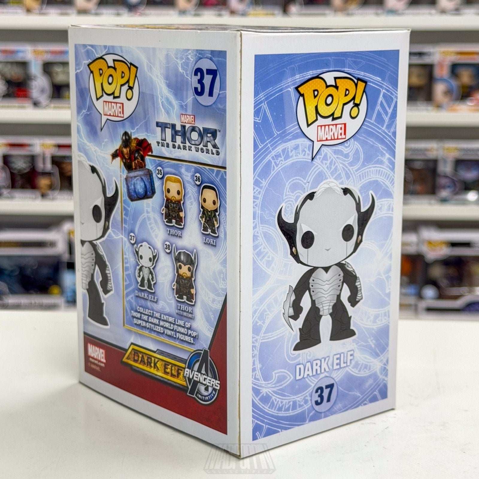 Funko Pop Marvel Thor The Dark World Dark Elf 37 Vaulted Toy Vinyl Figure