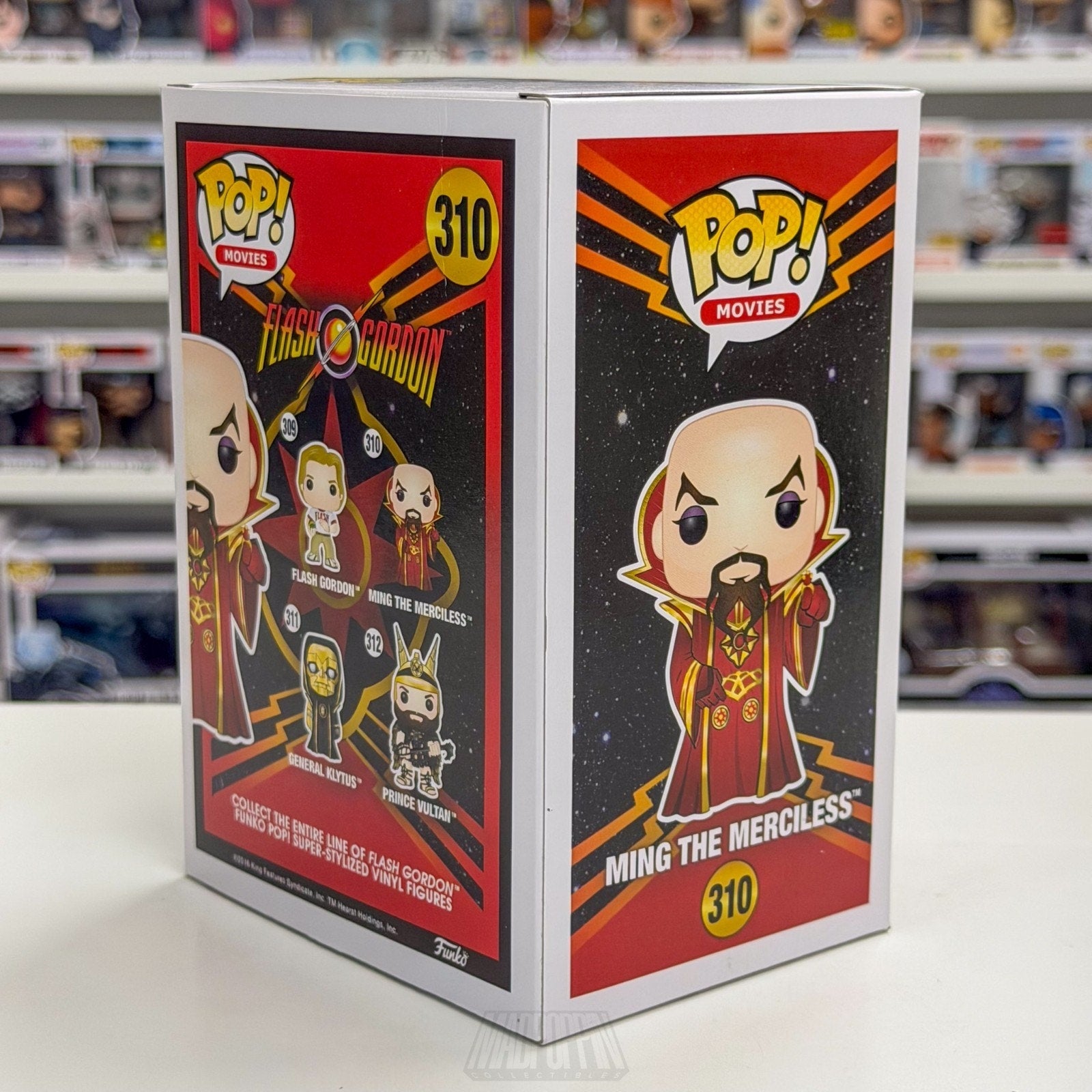 Funko Pop Movies Flash Gordon Ming the Merciless 310 Space Opera Vinyl Figure