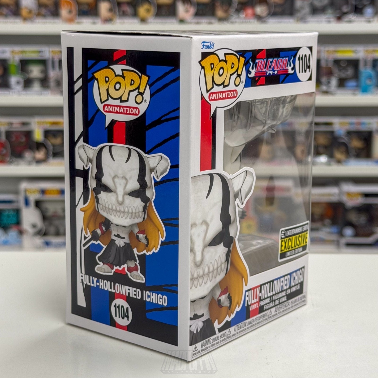 Funko Pop Anime Bleach Fully-Hollowfied Ichigo Entertainment Earth 1104 Figure