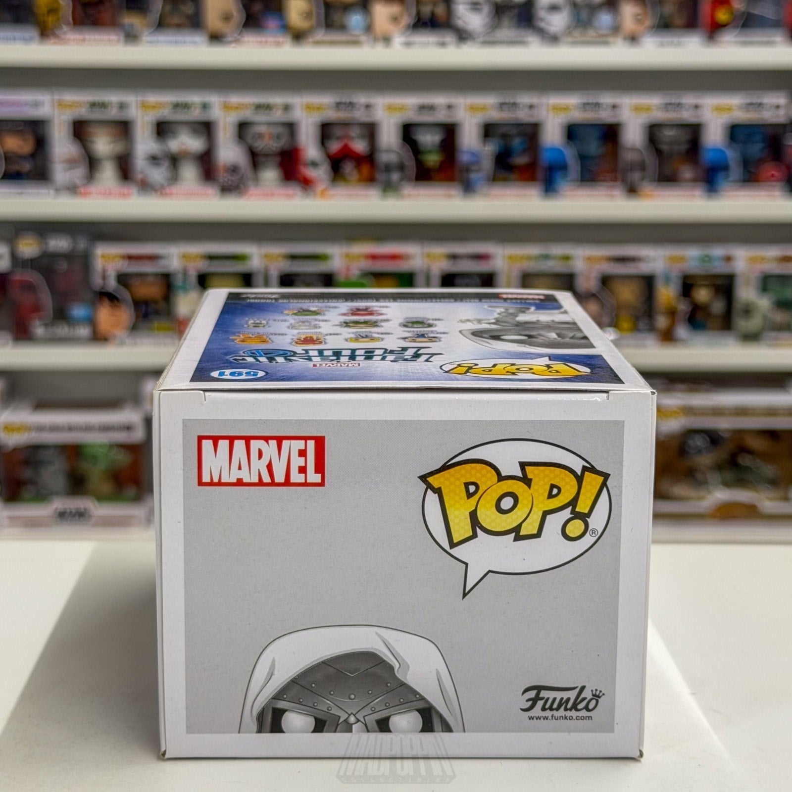 Funko Pop Marvel Fantastic 4 Doctor Doom God Emperor ECCC 591 Toy Vinyl Figure