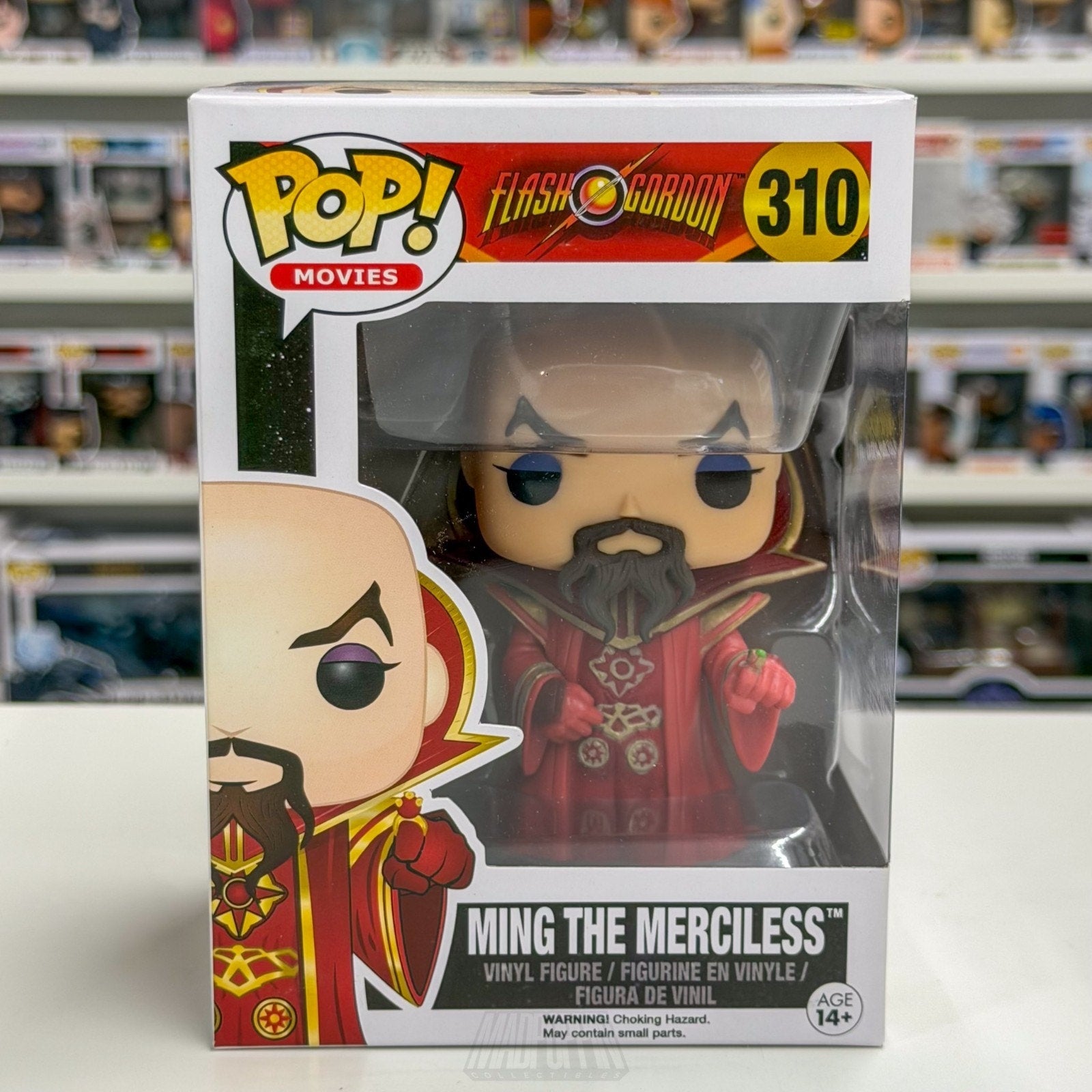 Funko Pop Movies Flash Gordon Ming the Merciless 310 Space Opera Vinyl Figure