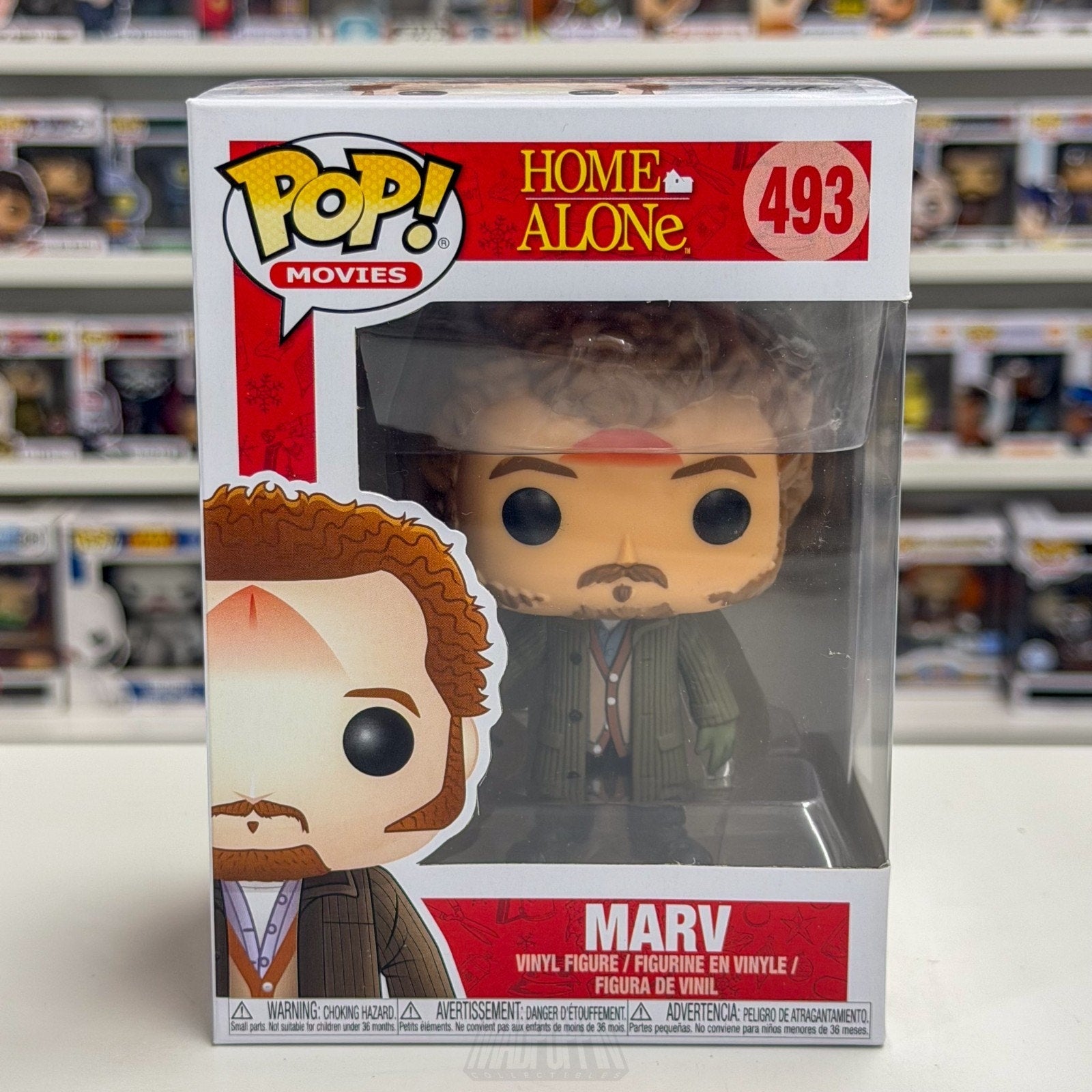 Funko Pop Movies Home Alone Marv 493 Burglar Wet Bandits Chicago Vinyl Figure