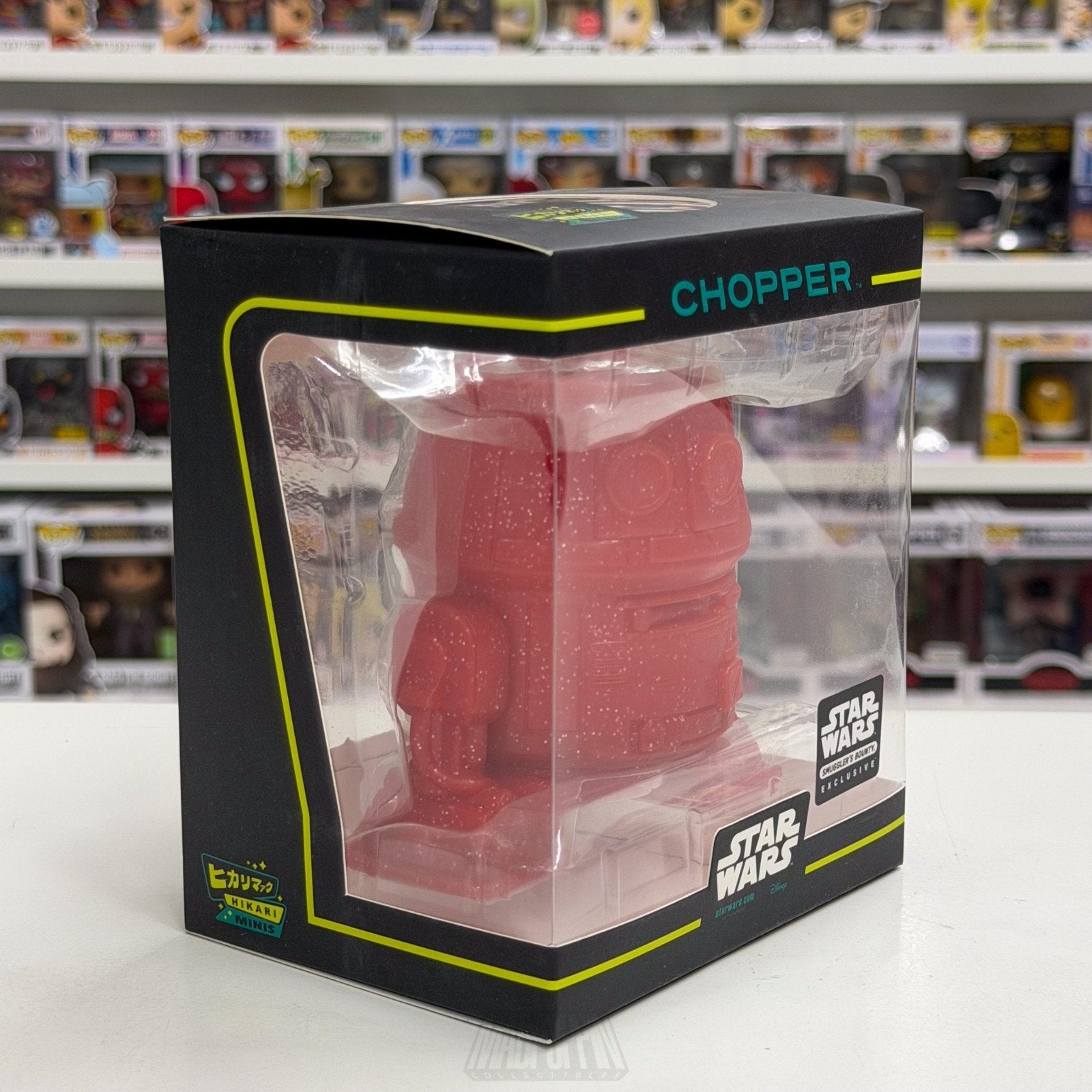 Funko Hikari Mini XS Star Wars Smugglers Bounty Rebels Chopper Red Glitter Toy