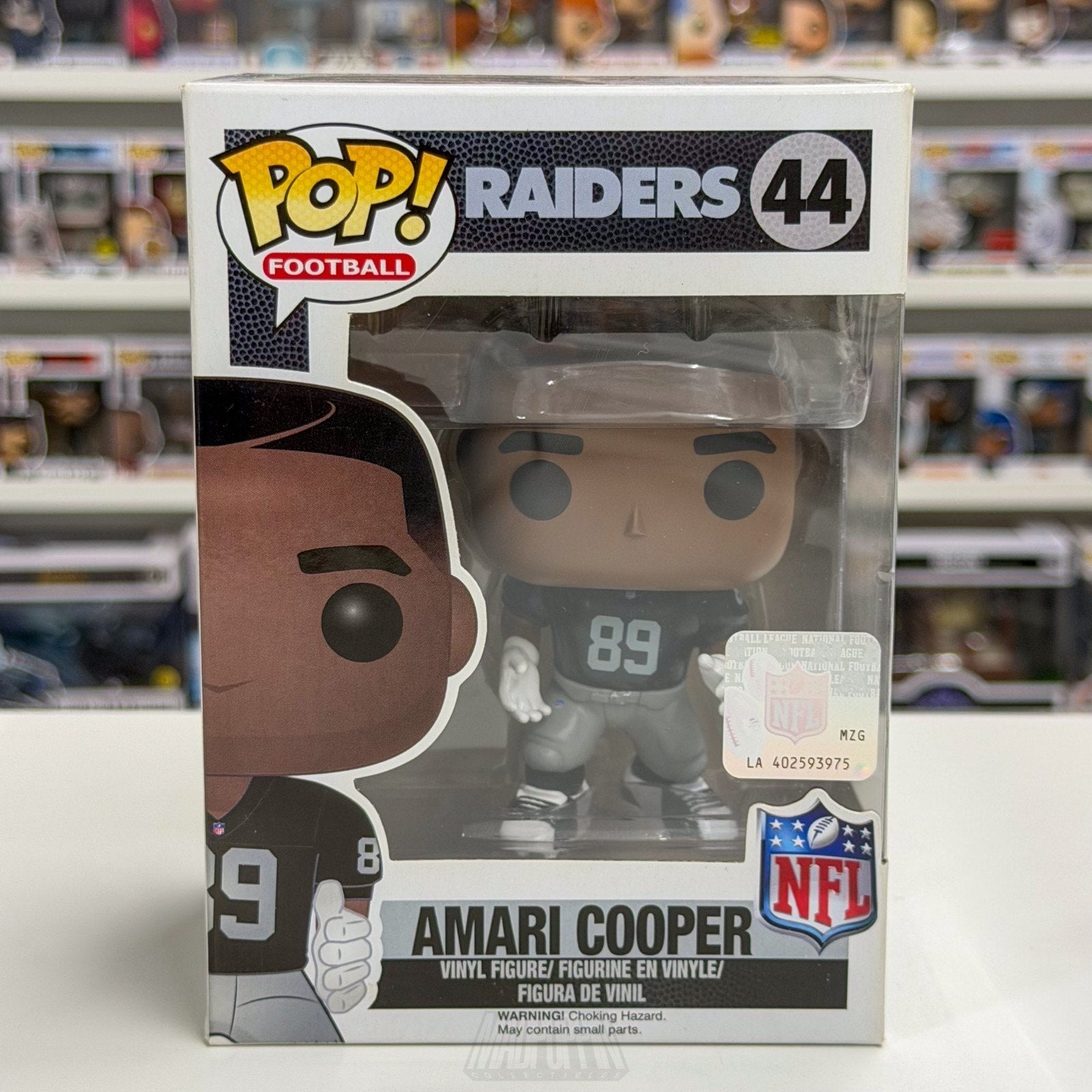 Funko Pop NFL Football Raiders Amari Cooper 44 Wide Receiver Toy Vinyl Figure