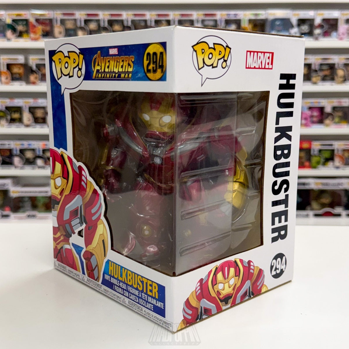 Funko Pop Marvel Avengers Infinity War Hulkbuster 294 Iron Man Armor 6" Figure