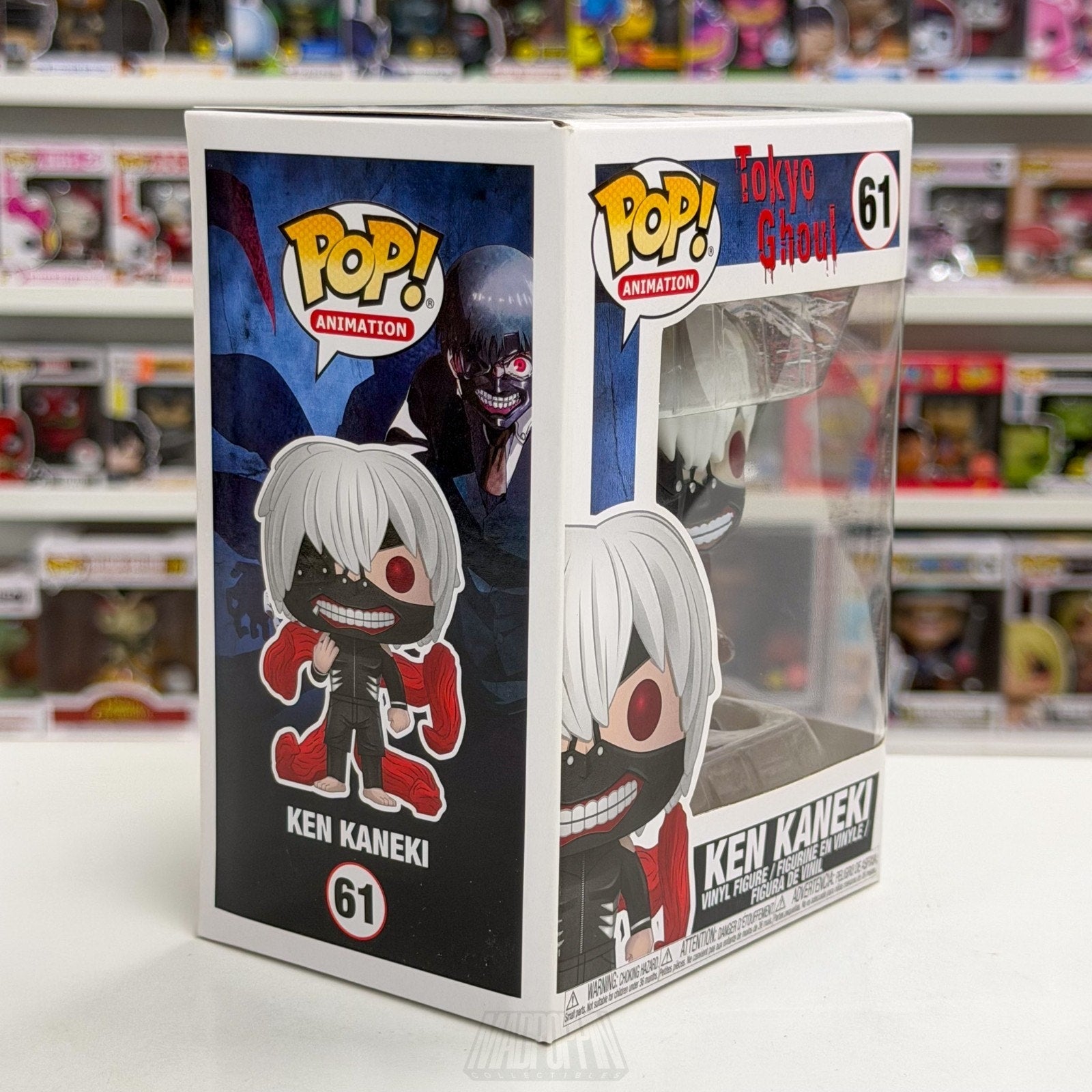 Funko Pop Anime Tokyo Ghoul Ken Kaneki 61 Japanese Dark Manga Toy Vinyl Figure