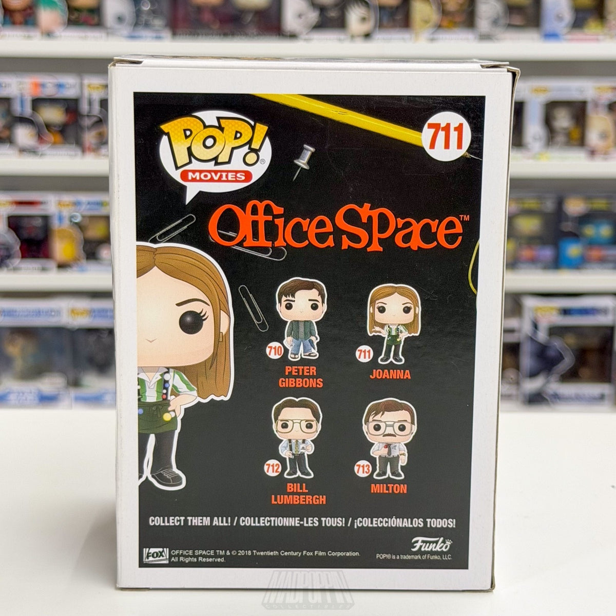 Funko Pop Movies Office Space Joanna 711 Waitress Chotchkie's Toy Vinyl Figure