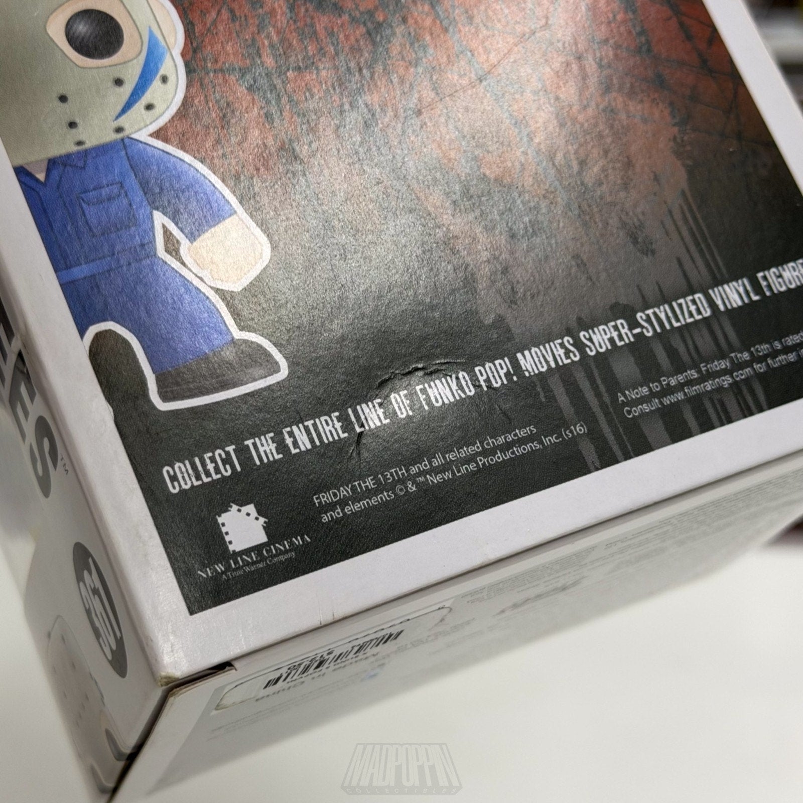 Funko Pop Movies Friday the 13th Jason Voorhees Blue Hot Topic 361 Vinyl Figure