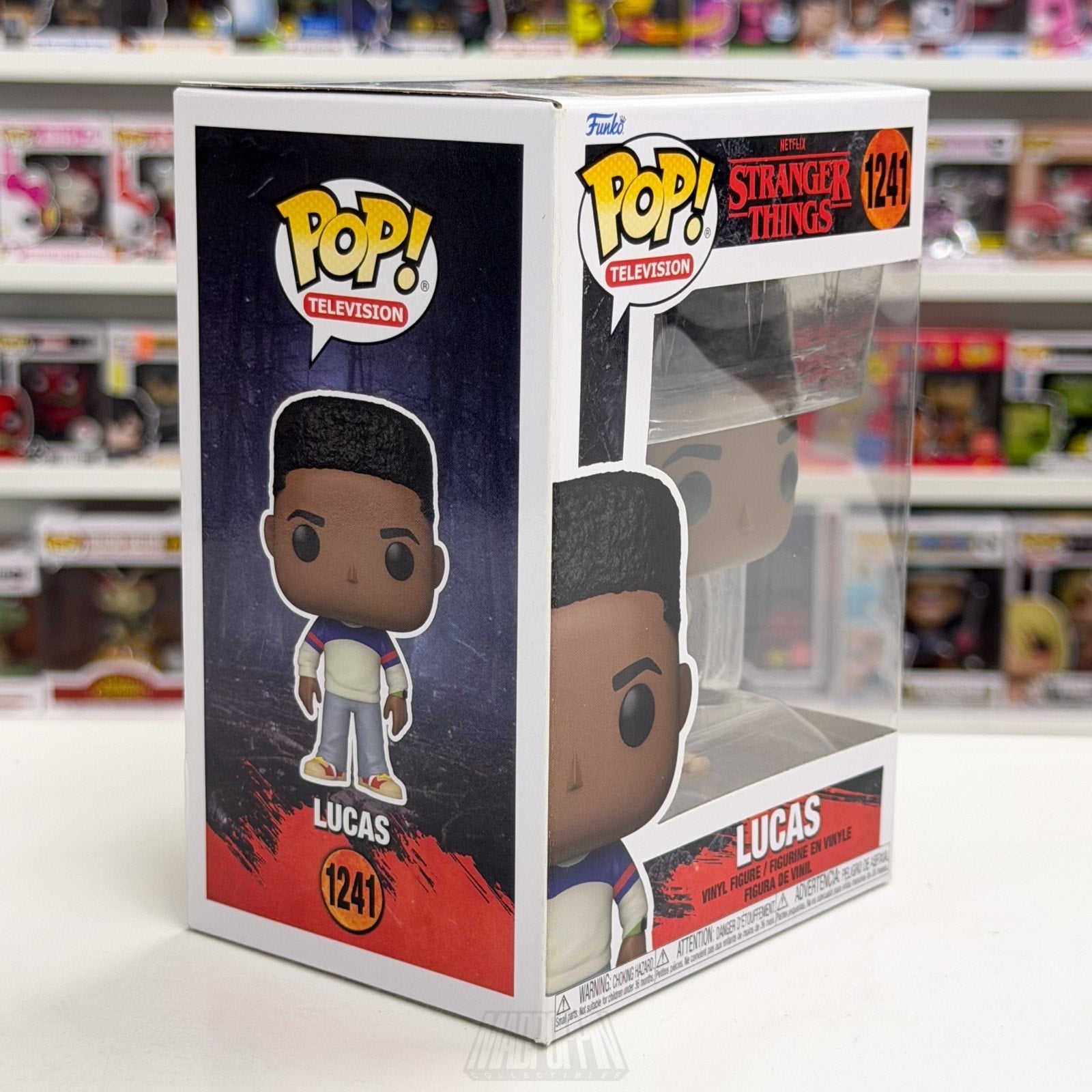Funko Pop TV Stranger Things Lucas Sinclair 1241 Netflix Season 4 Vinyl Figure