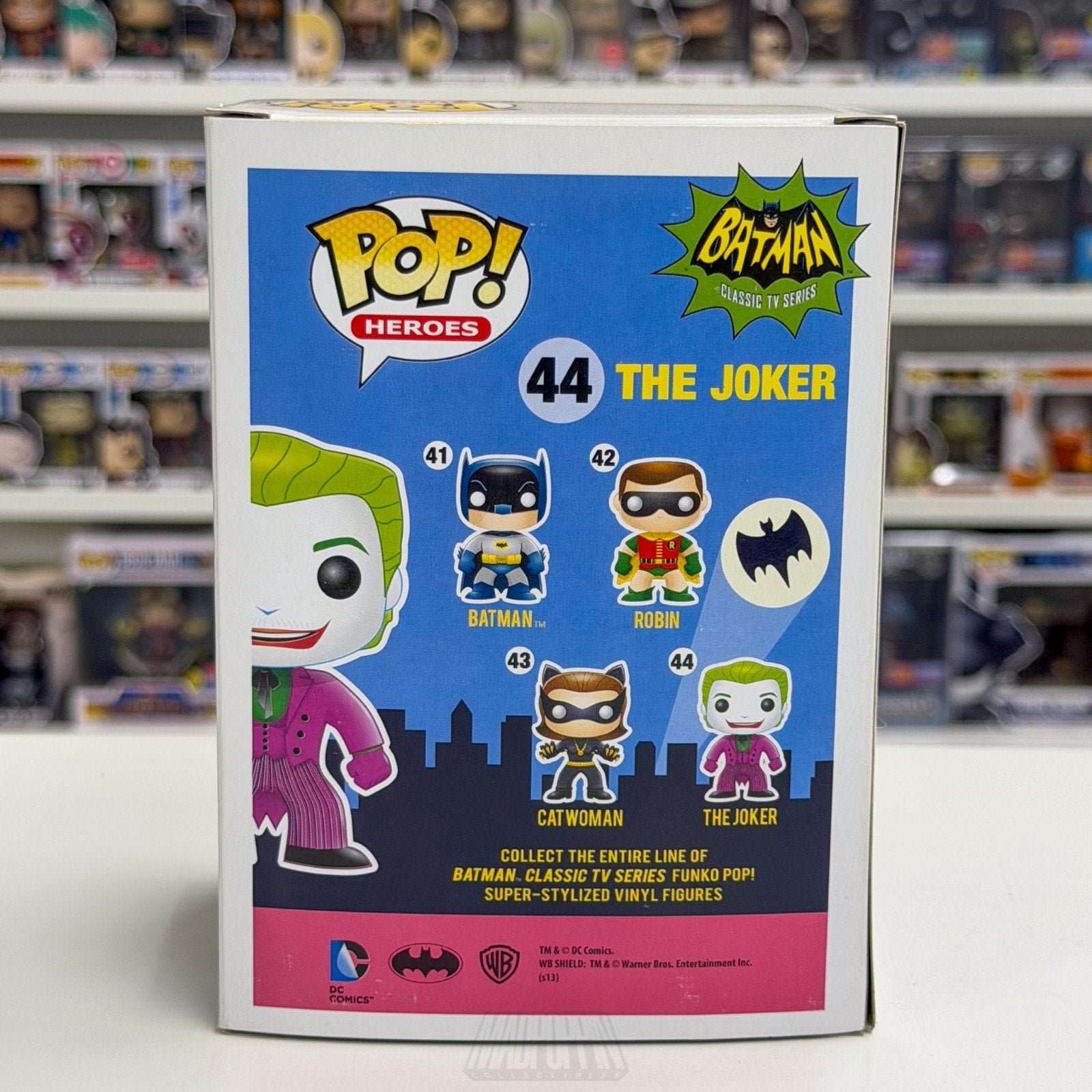 Funko Pop DC Heroes Batman Classic TV Series Joker 44 Clown Prince Vinyl Figure