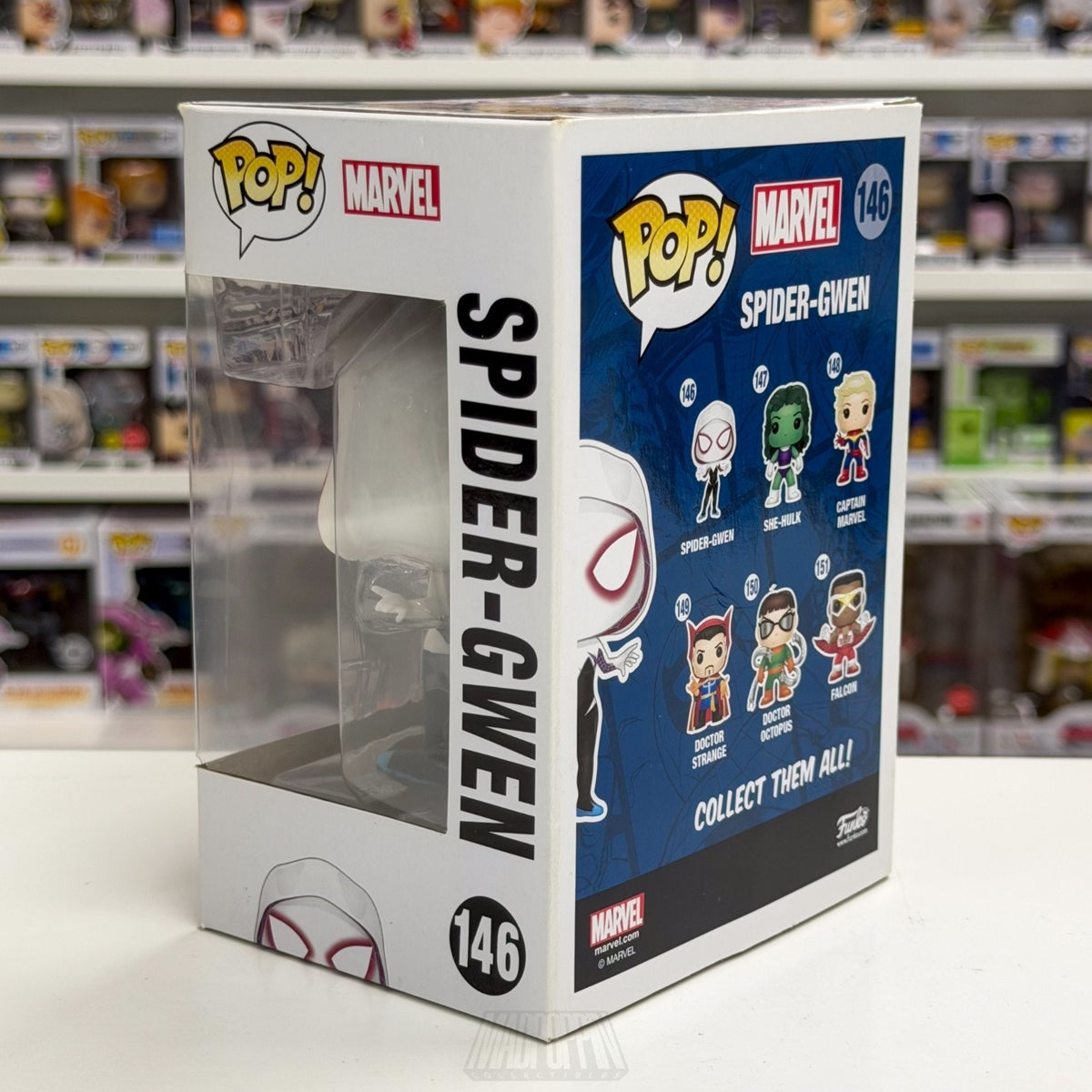 Funko Pop Marvel Spider Gwen Stacy 146 Hooded Superhero MCU Toy Vinyl Figure