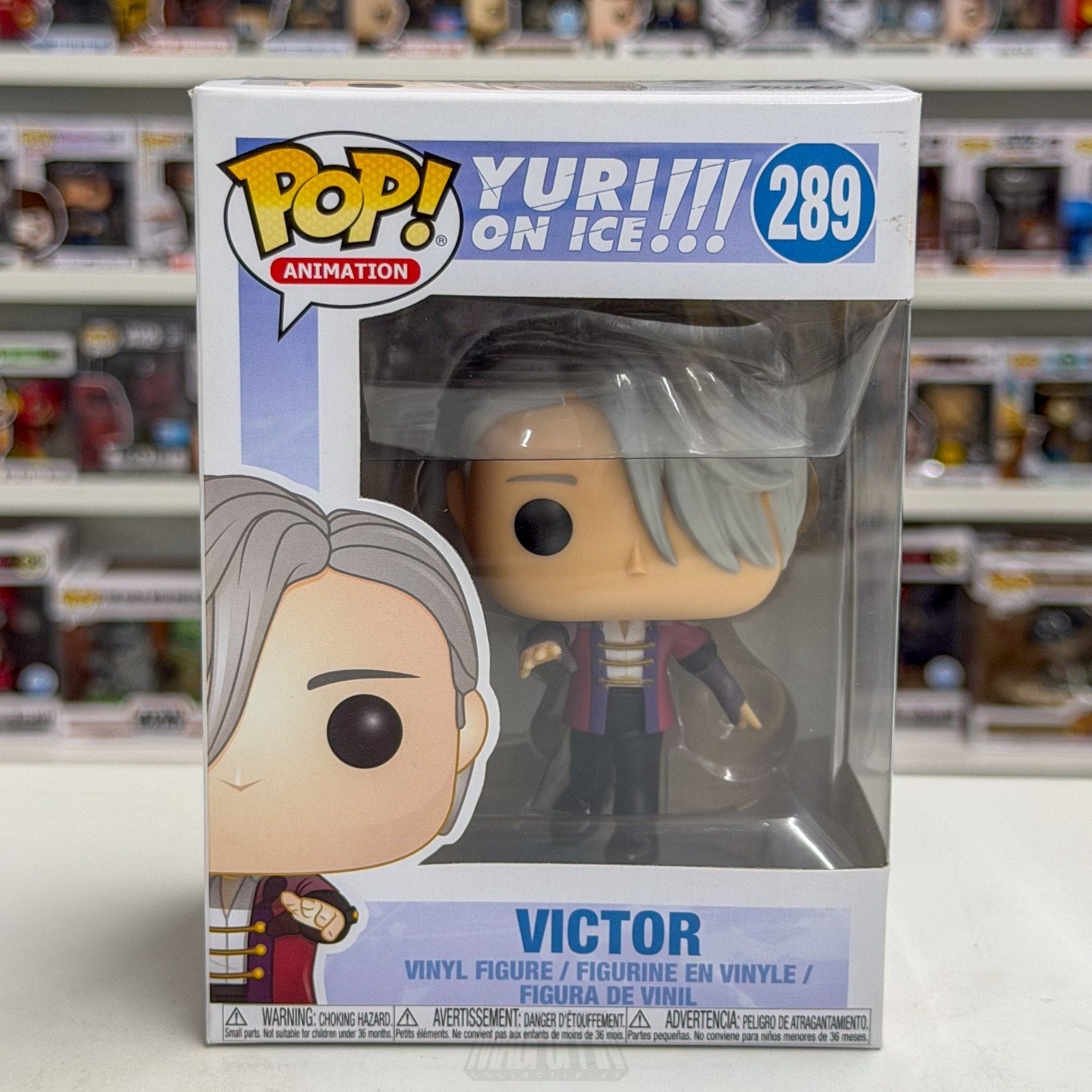 Funko Pop Anime Yuri on Ice Victor Nikiforov 289 Japan Manga Toy Skating Figure