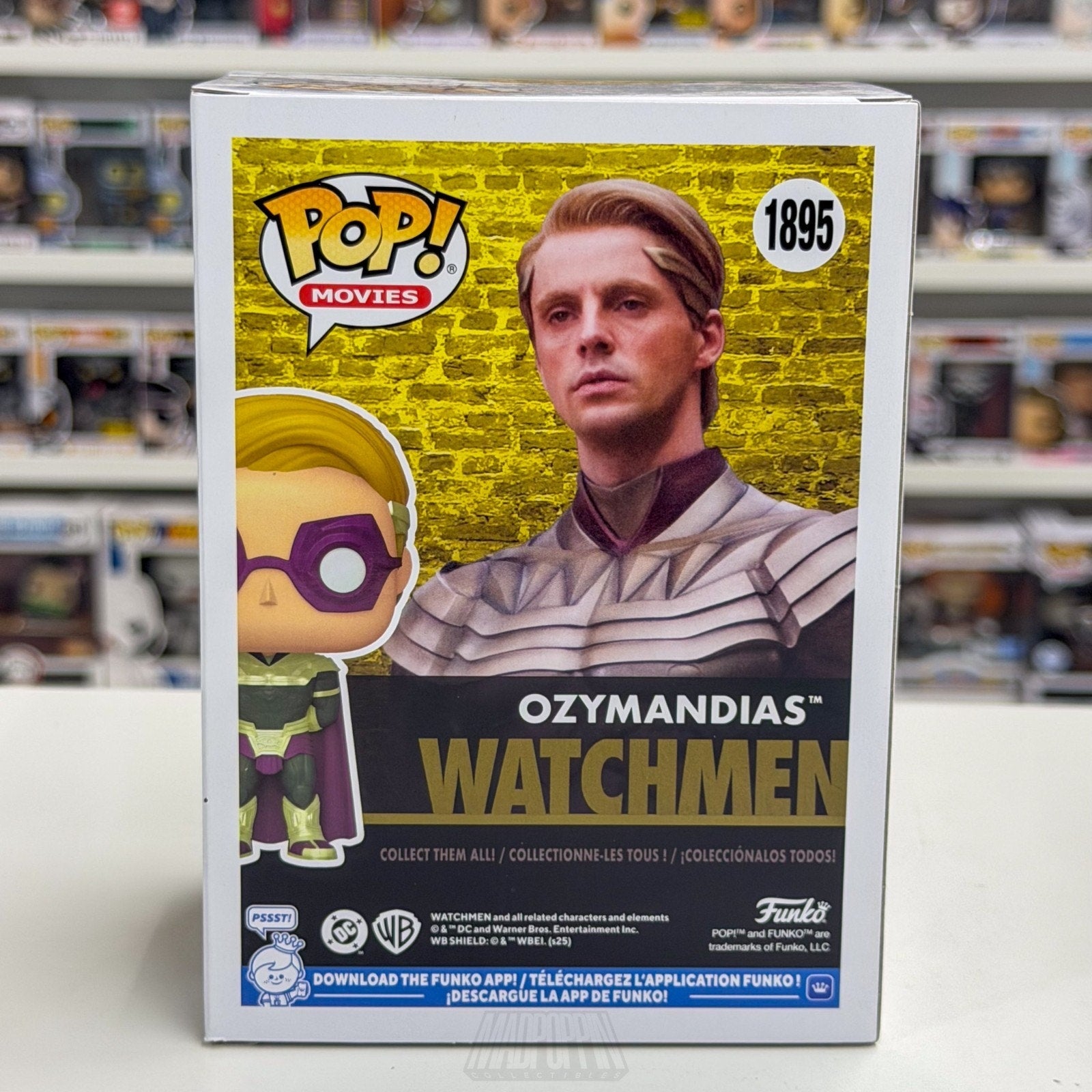 Funko Pop DC Comics Movies Watchmen Ozymandias Exclusive 1895 Toy Vinyl Figure