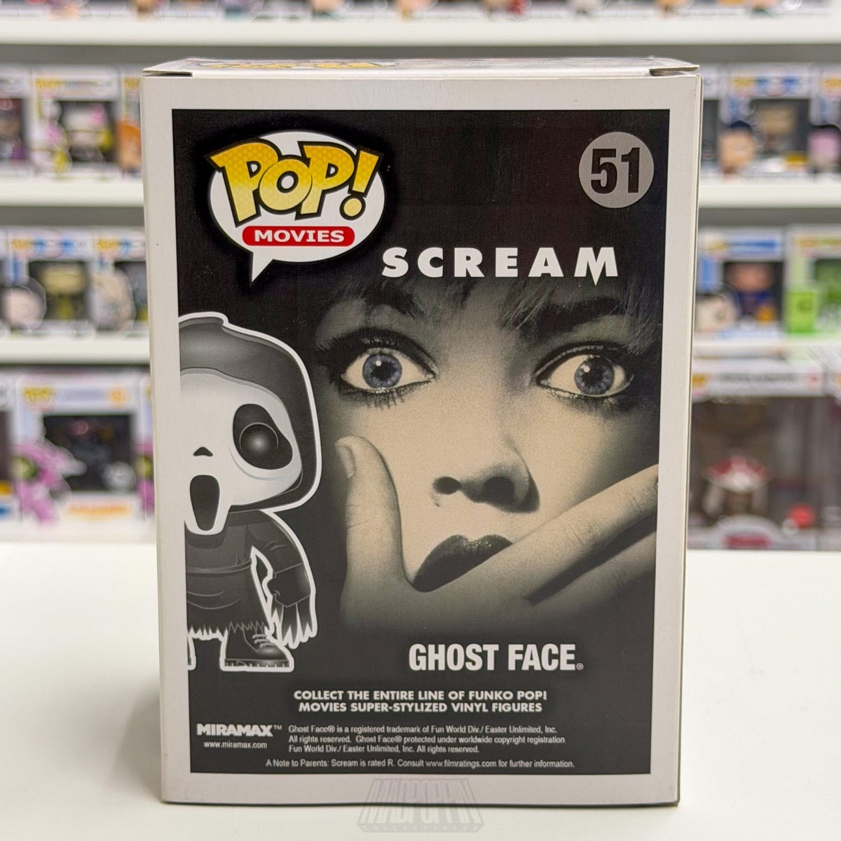 Funko Pop Movies Scream Ghost Face 51 Killer Slasher Horror Toy Vinyl Figure