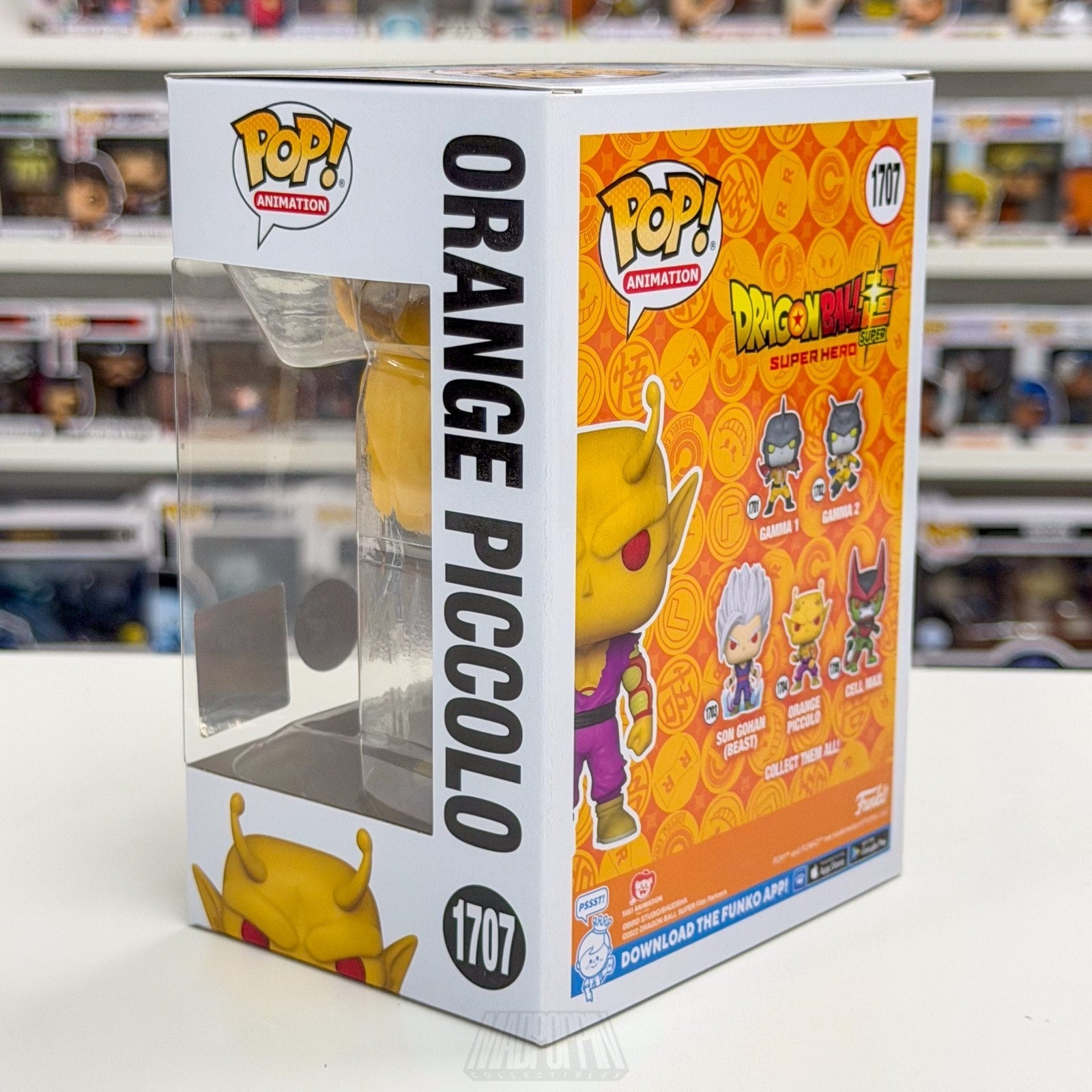 Funko Pop Anime Dragon Ball Super Orange Piccolo Chalice Pre-Release 1707 Figure