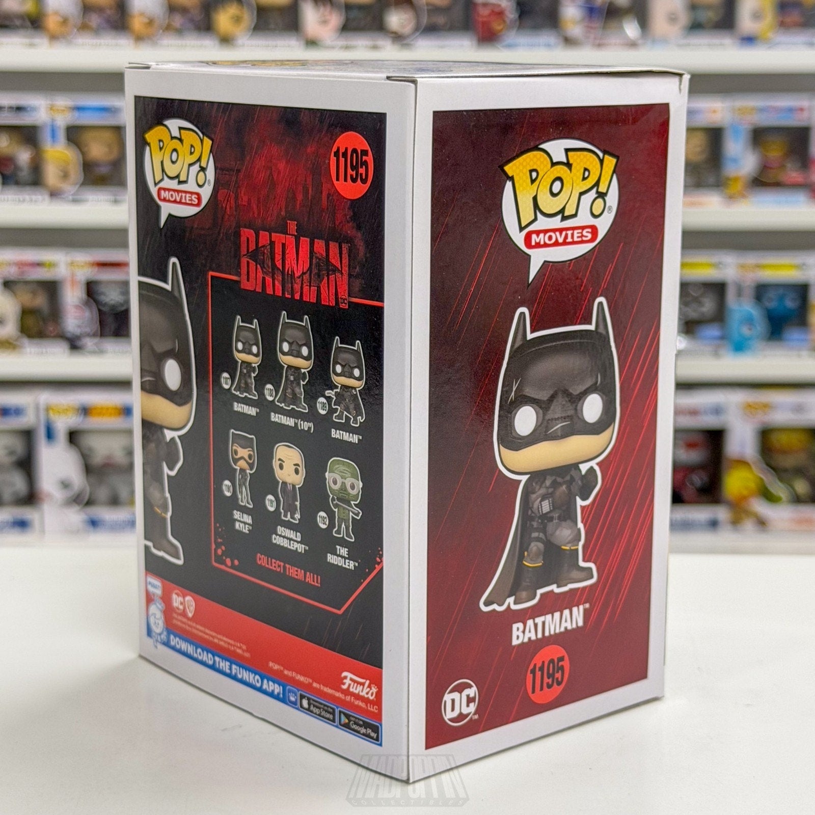 Funko Pop DC Movies Batman Battle Damage Hot Topic 1195 Detective Vinyl Figure