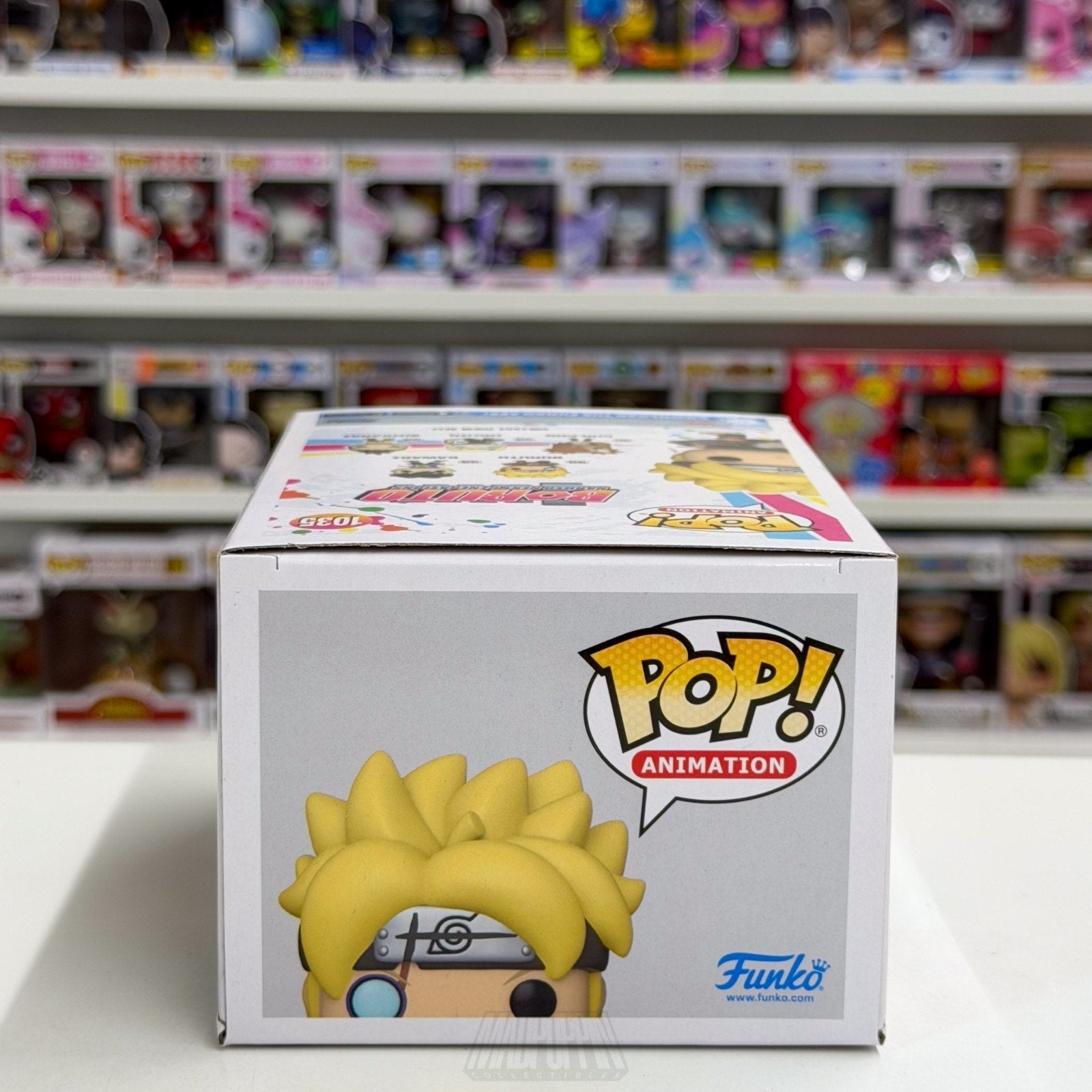 Funko Pop Anime Boruto Naruto Next Gen Glow Entertainment Earth 1035 Toy Figure
