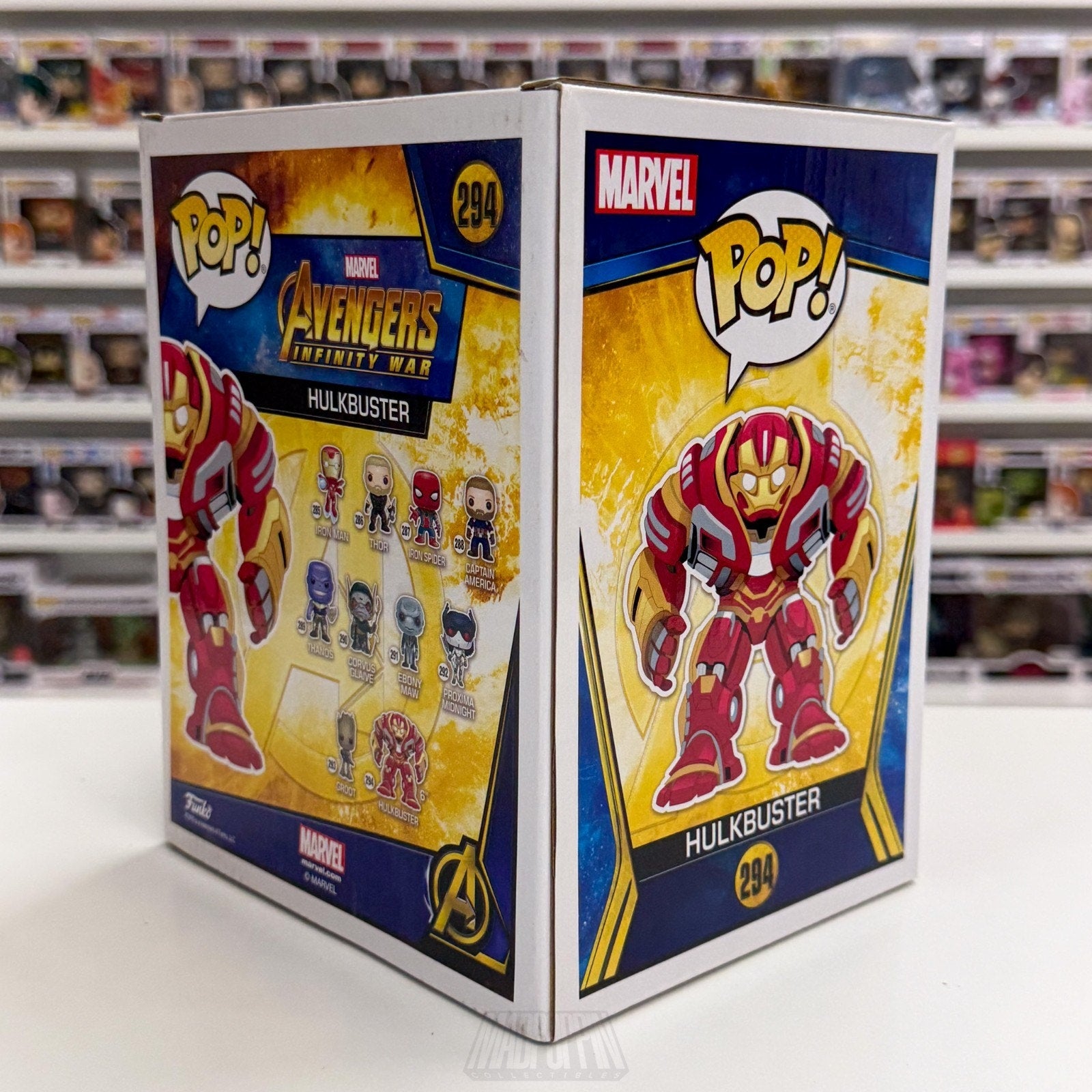Funko Pop Marvel Avengers Infinity War Hulkbuster 294 Iron Man Armor 6" Figure
