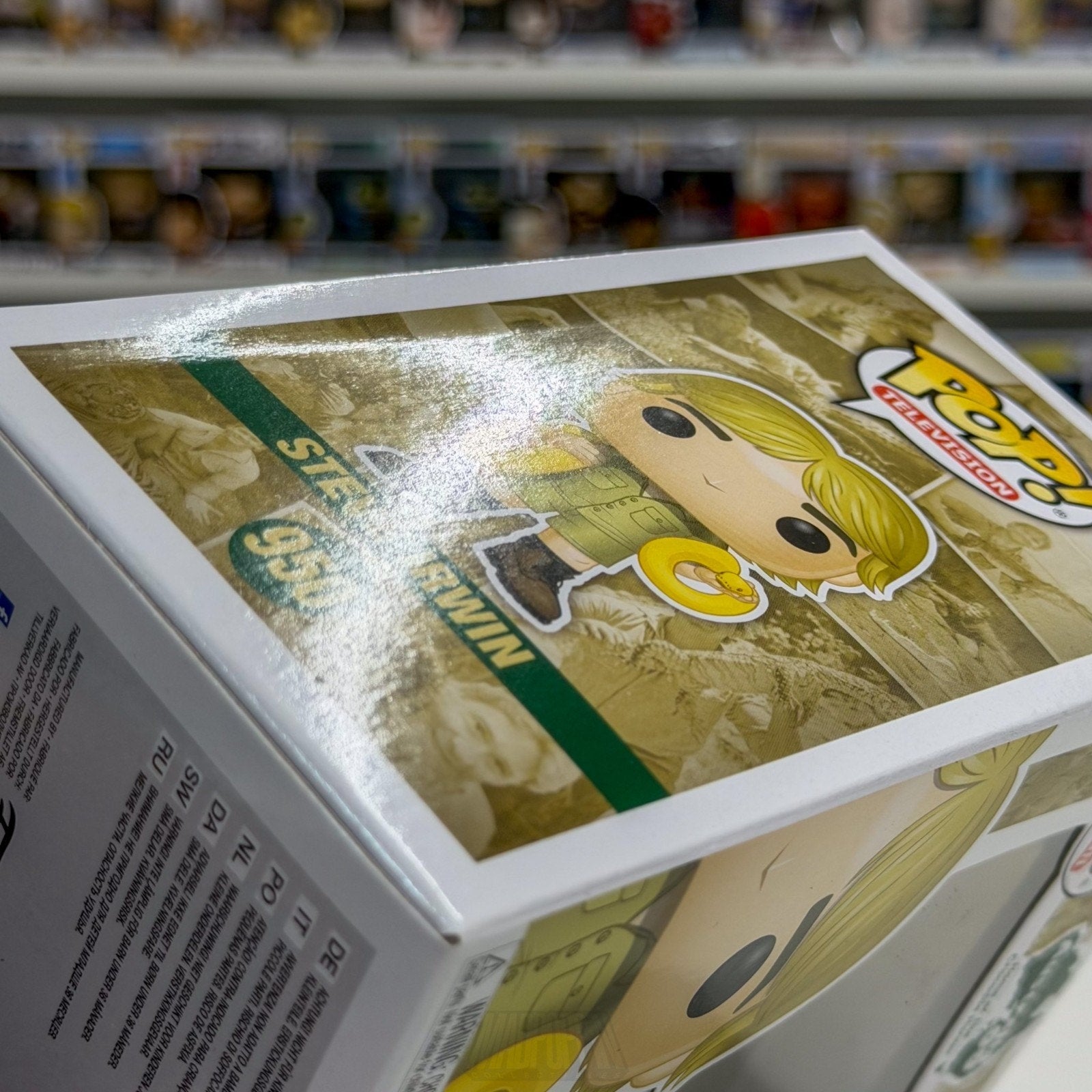 Funko Pop TV Steve Irwin w/Snake 950 Australian Crocodile Hunter Vinyl Figure