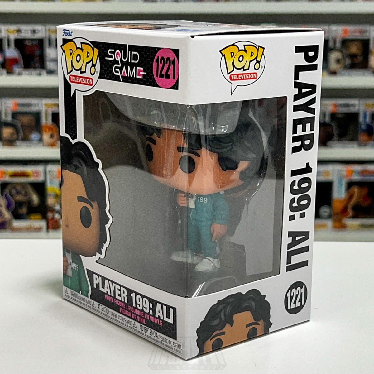 Funko Pop Television Squid Game Player 199 Ali Vinyl Figure #1221 New In Box Toy
