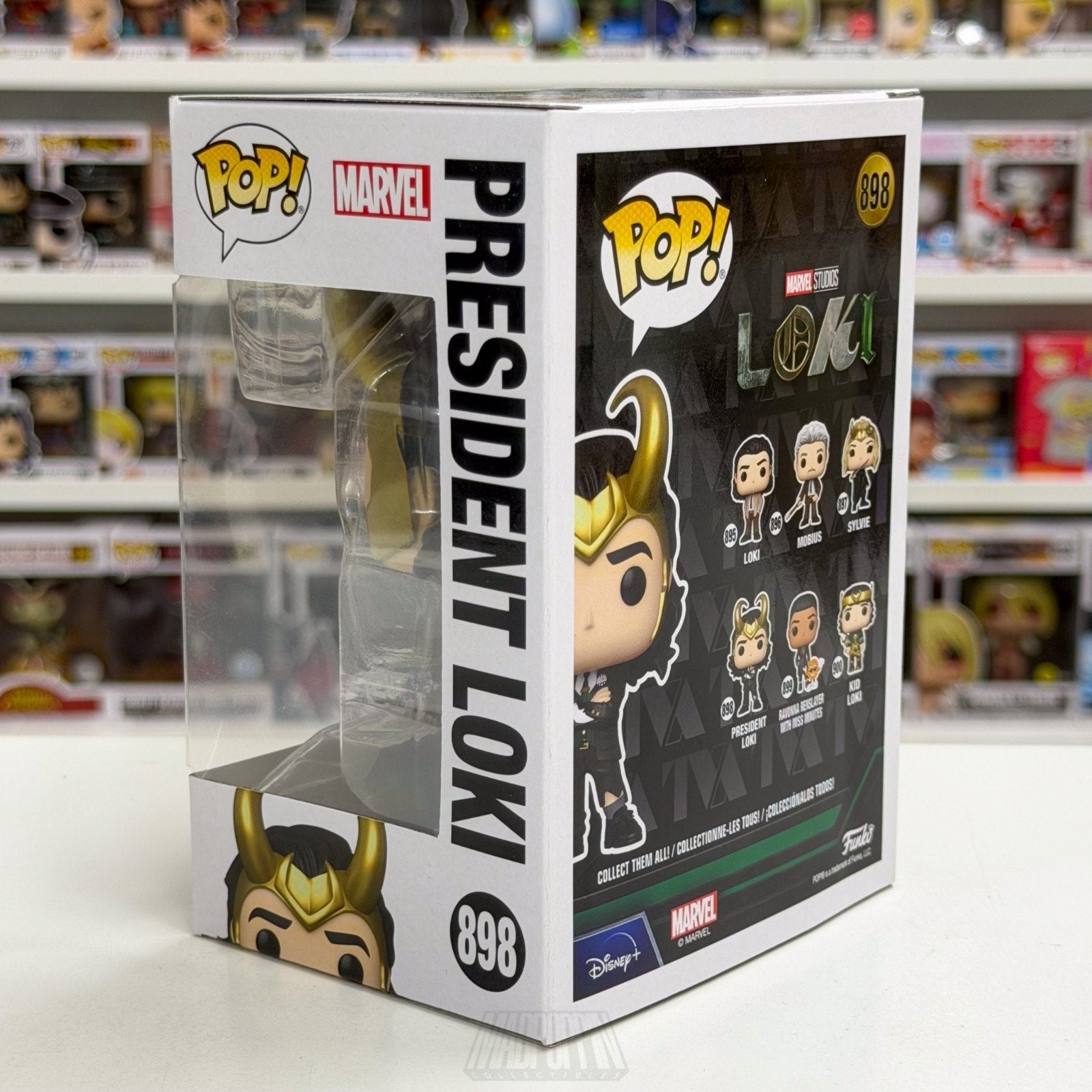 Funko Pop Marvel Studios President Loki 898 TVA Variant Void Toy Vinyl Figure
