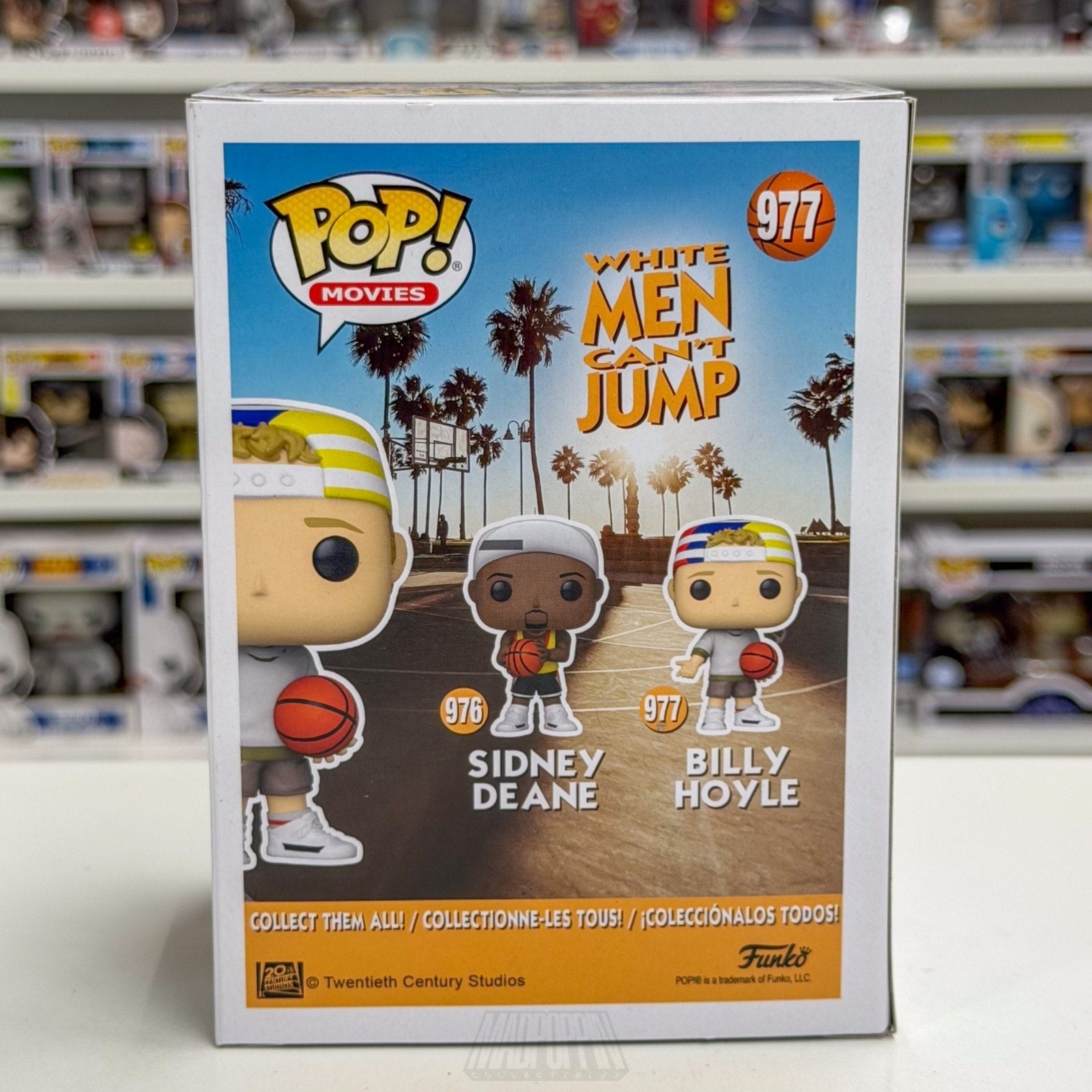 Funko Pop Movies White Men Can't Jump Billy Hoyle Basketball Toy Vinyl Figure