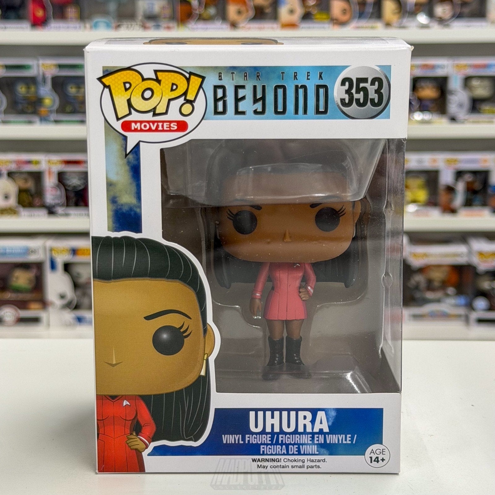 Funko Pop Movies Star Trek Beyond Lieutenant Nyota Uhura 353 USS Enterprise Fig