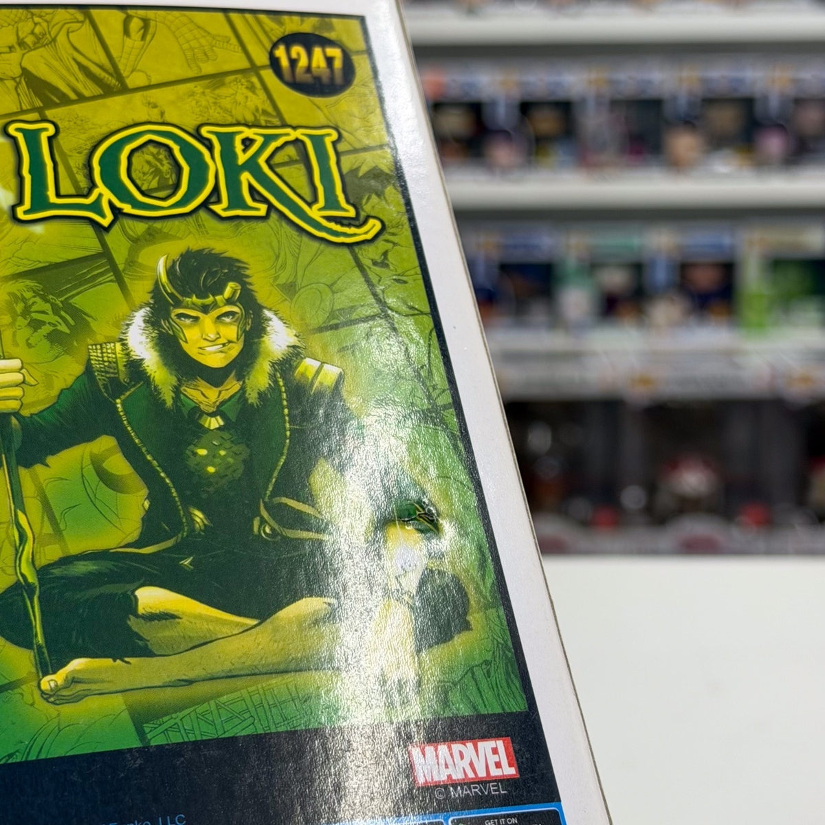 Funko Pop Marvel Loki Agent of Asgard Hot Topic 1247 Comic Book Toy Vinyl Figure