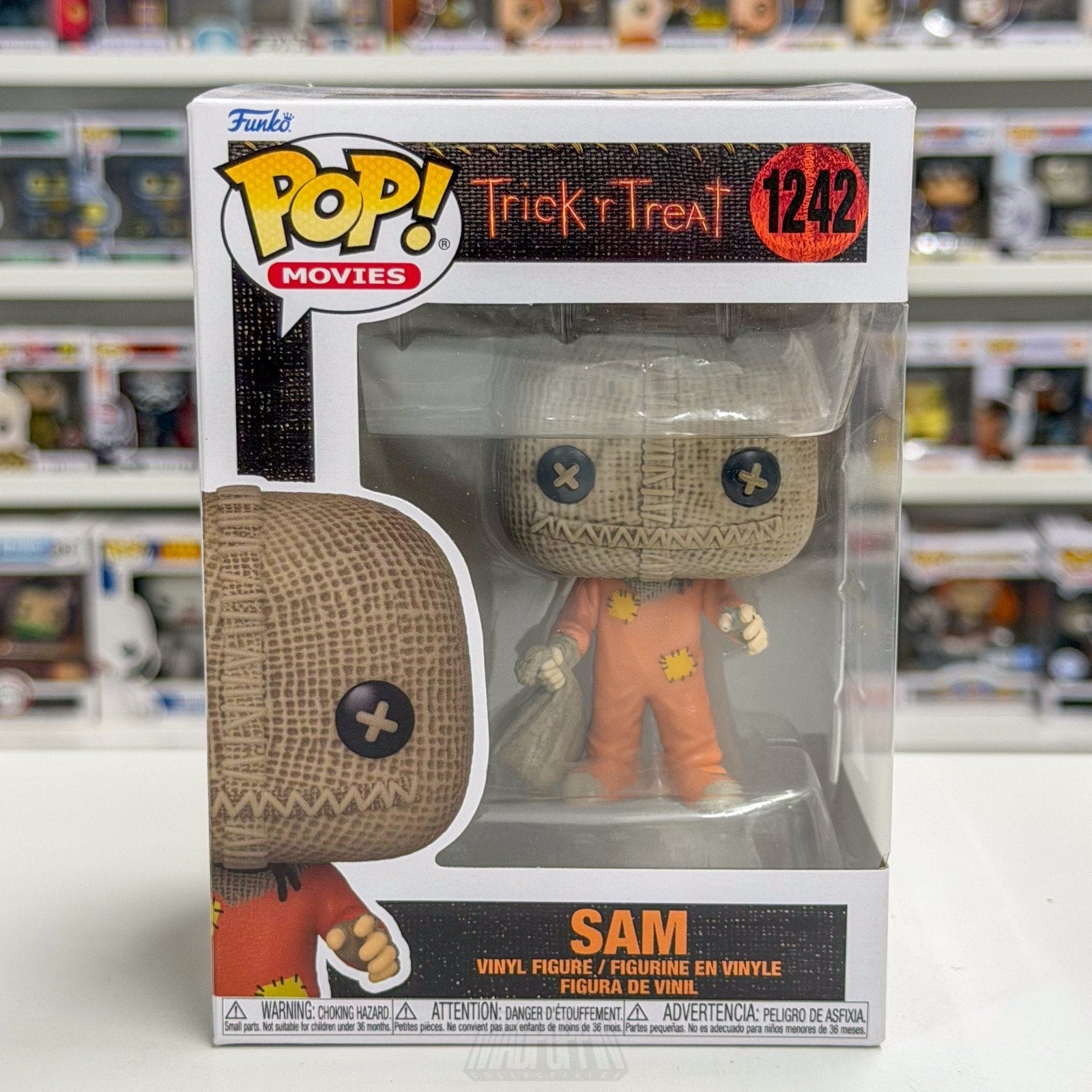 Funko Pop Movies Trick r Treat Sam 1242 Halloween Comedy Horror Toy Vinyl Figure