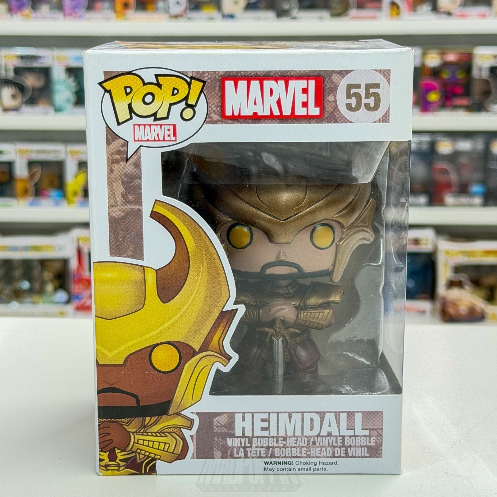 Funko Pop Marvel MCU Heimdall 55 Bifrost Asgardian Gatekeeper Toy Vinyl Figure