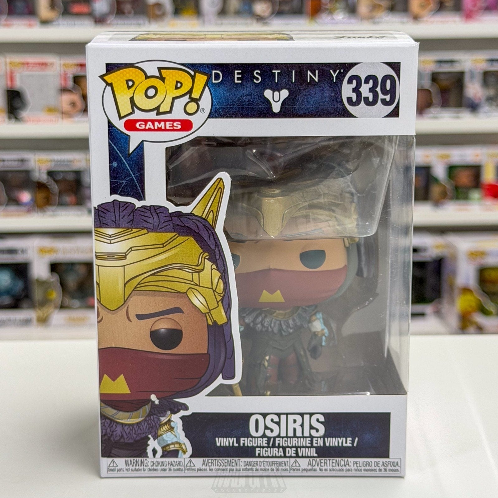 Funko Pop Video Games Destiny Osiris 339 Warlock Playstation Toy Vinyl Figure