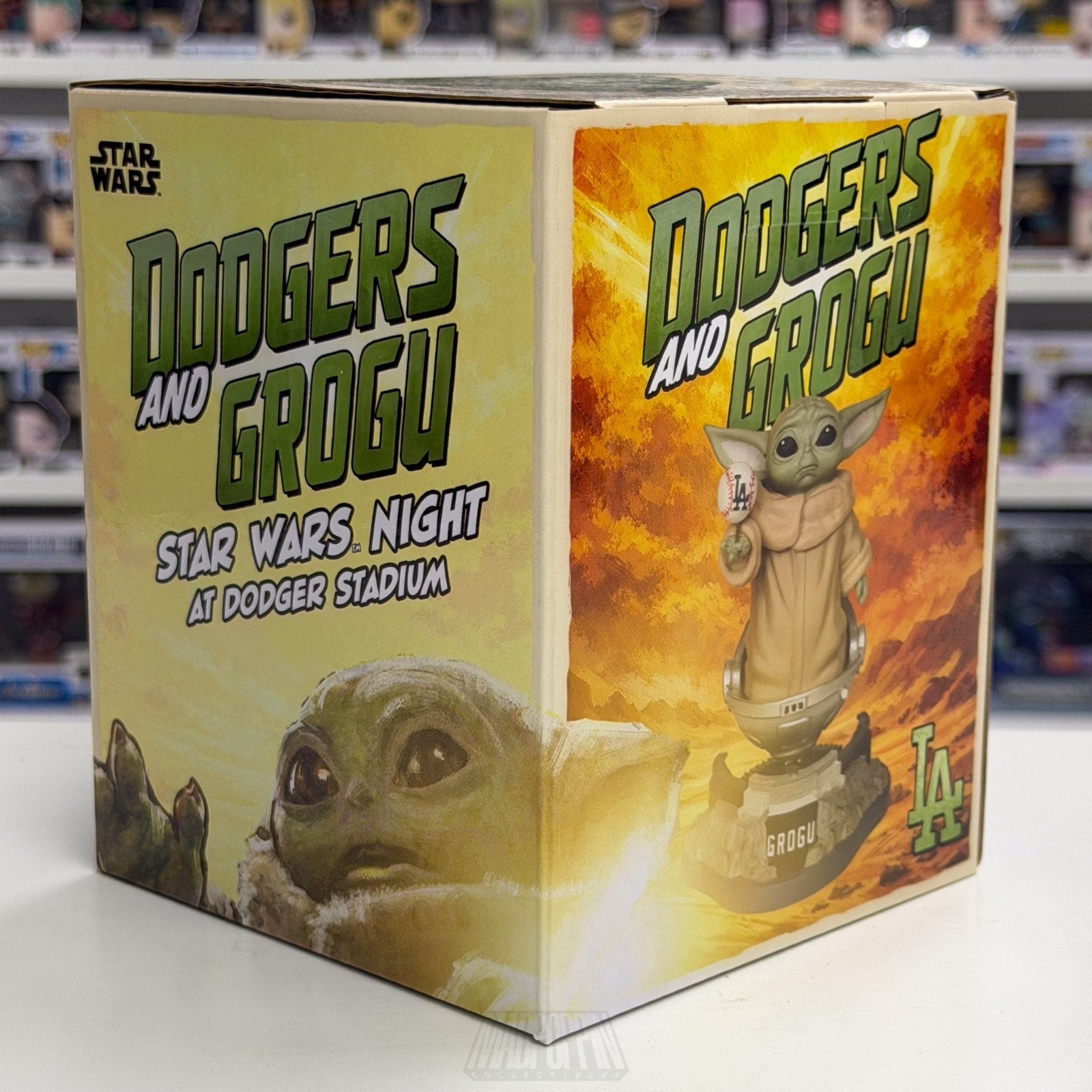 Los Angeles Dodgers Star Wars Grogu Bobblehead Exclusive Giveaway Baby Yoda Toy