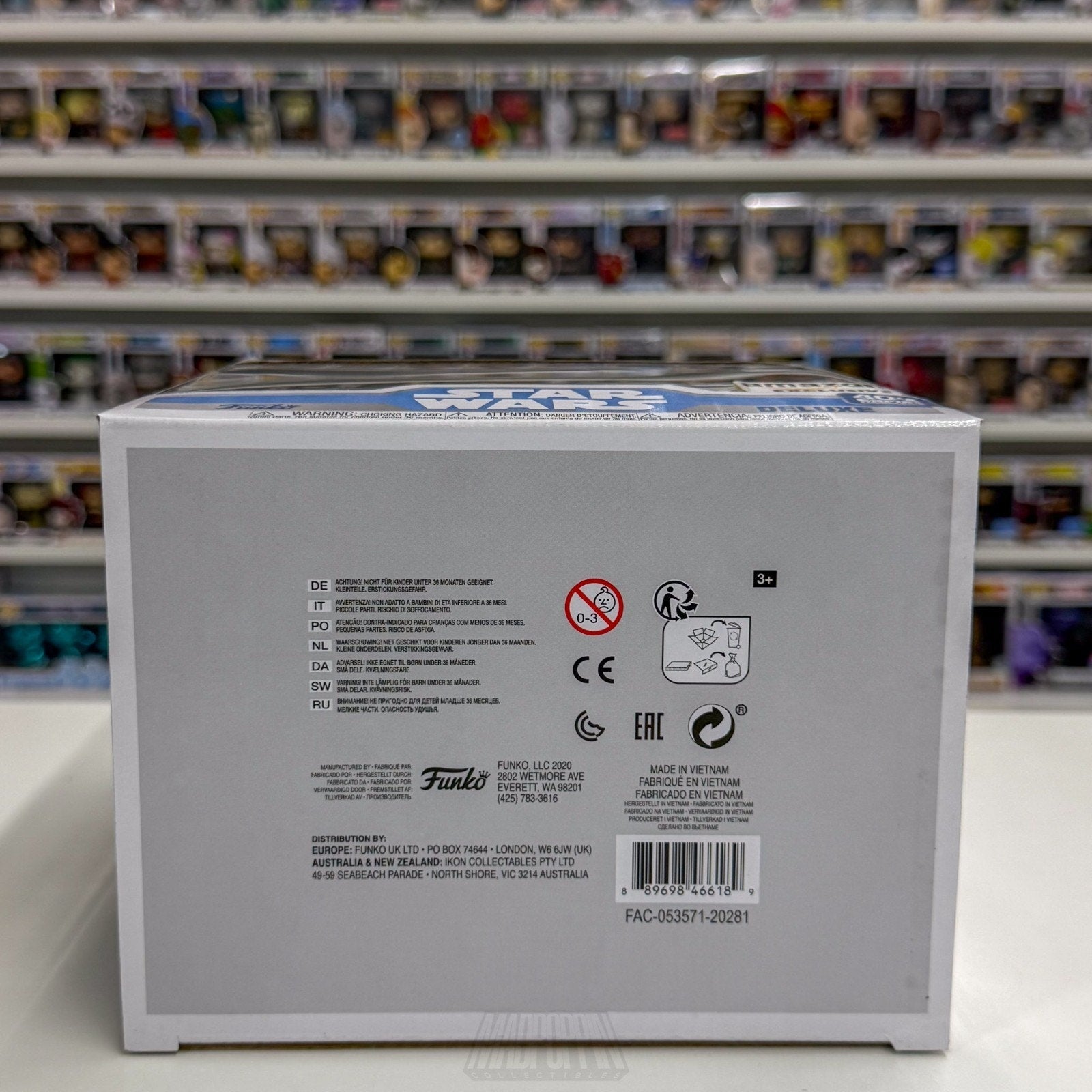 Funko Pop Star Wars Battle Echo Base Vader Snowtrooper Amazon 377 Sith Figure
