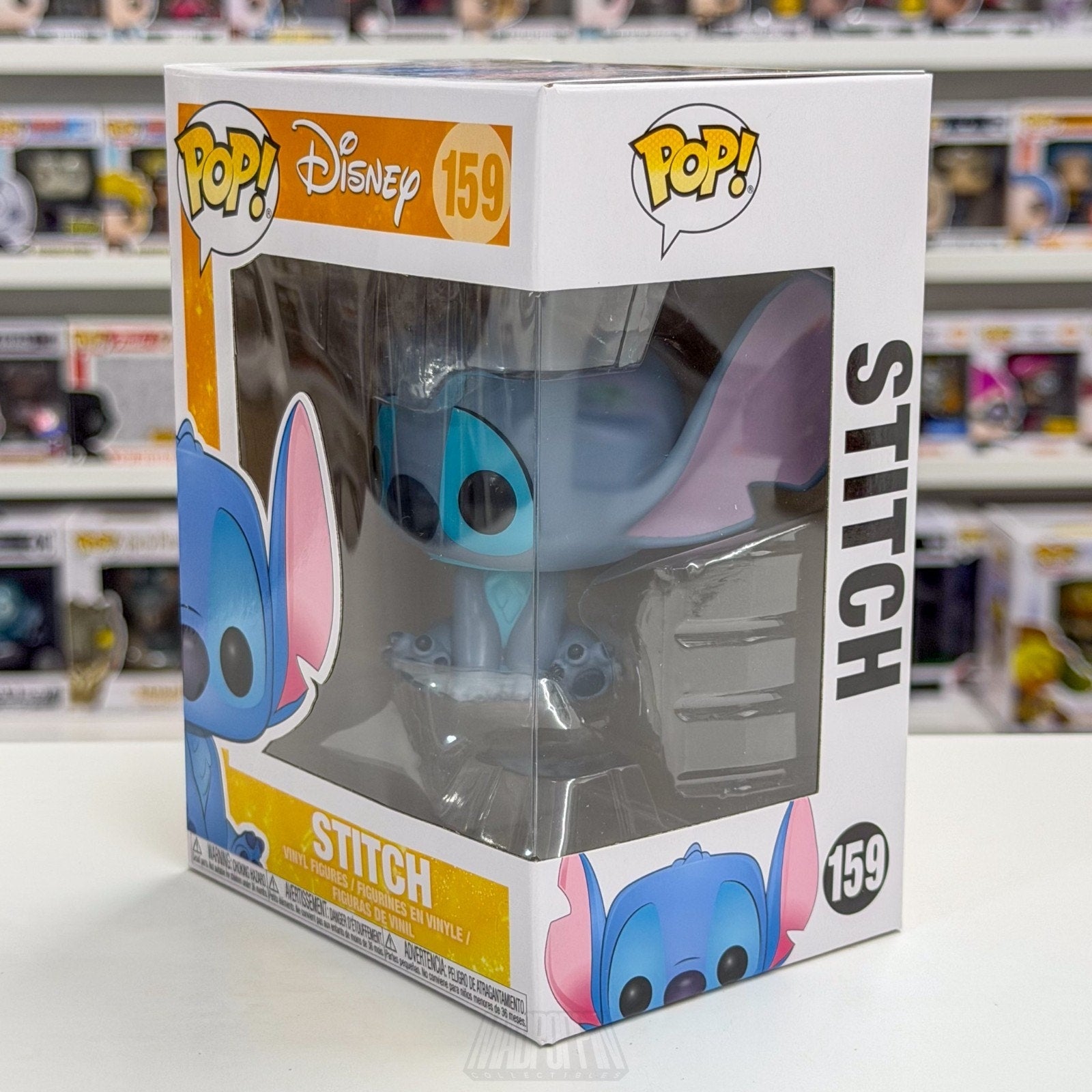 Funko Pop Disney Lilo & Stitch Seated 159 Experiment 626 Alien Toy Vinyl Figure