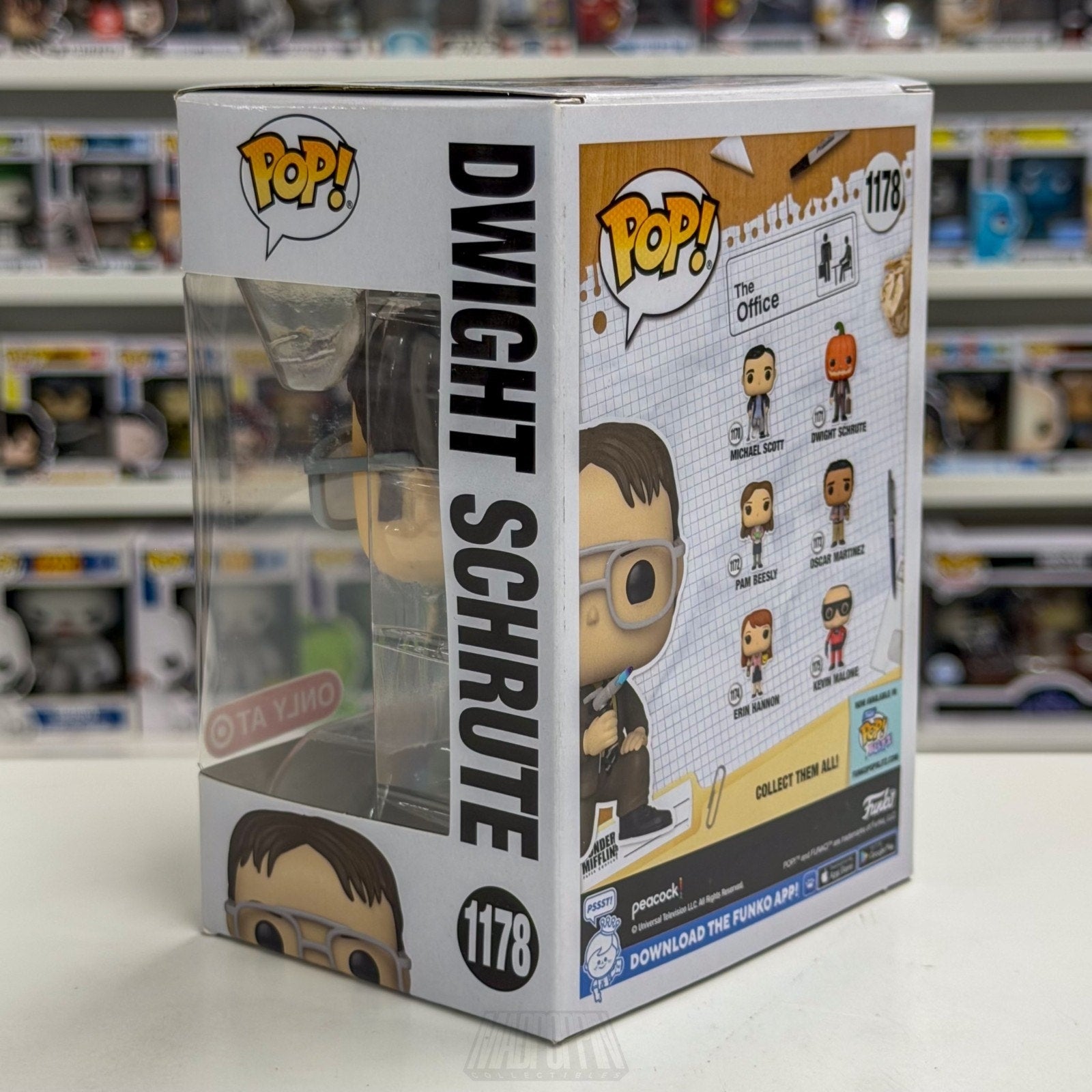 Funko Pop TV The Office Dwight Schrute Blow Torch Target 1178 Toy Vinyl Figure