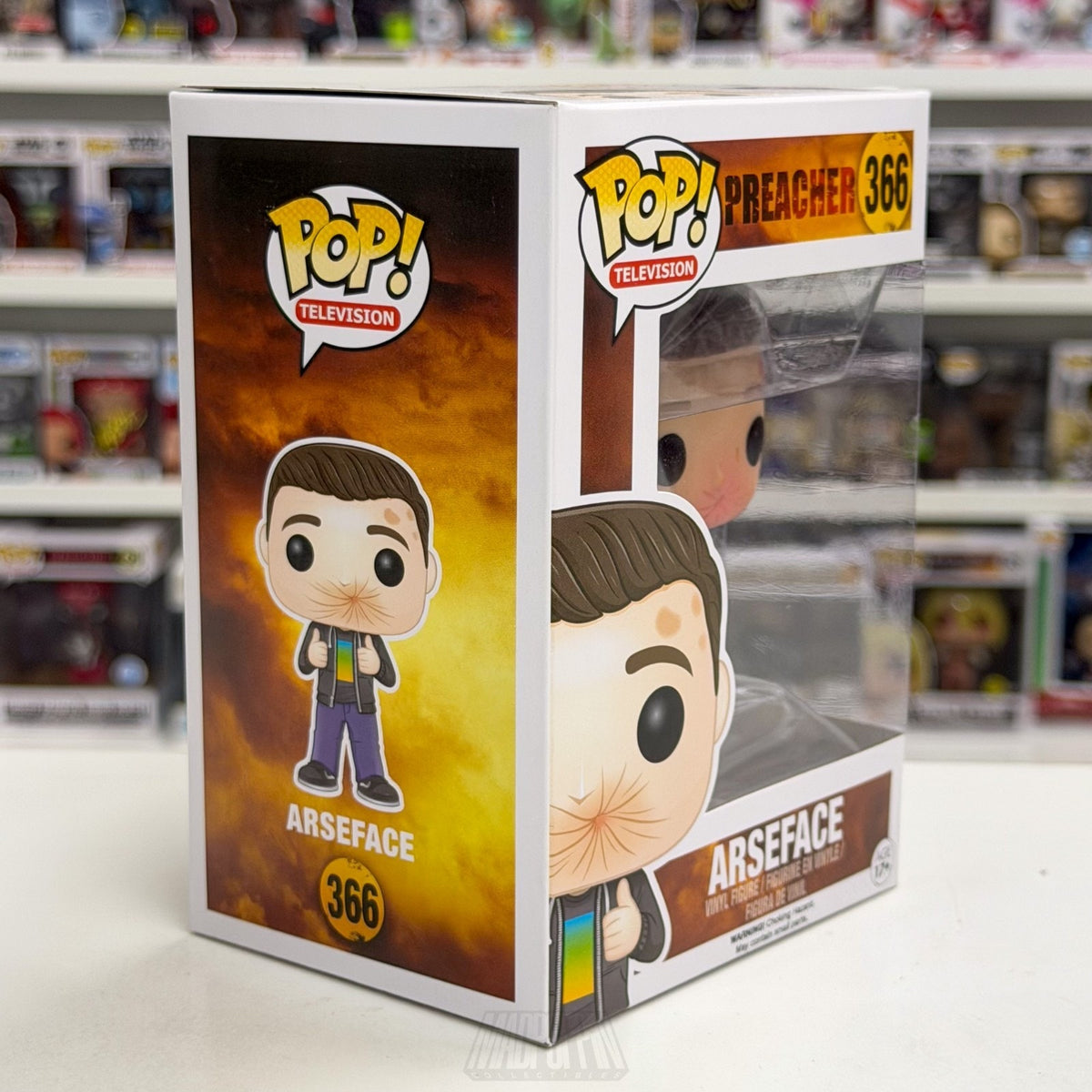 Funko Pop TV Preacher Arseface 366 AMC Supernatural Adventure DC Vinyl Figure