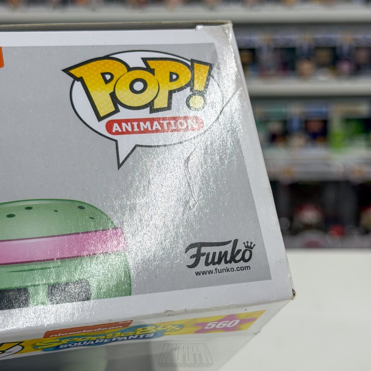 Funko Pop Animation Spongebob Squarepants Squidward Tentacles 560 Vinyl Figure