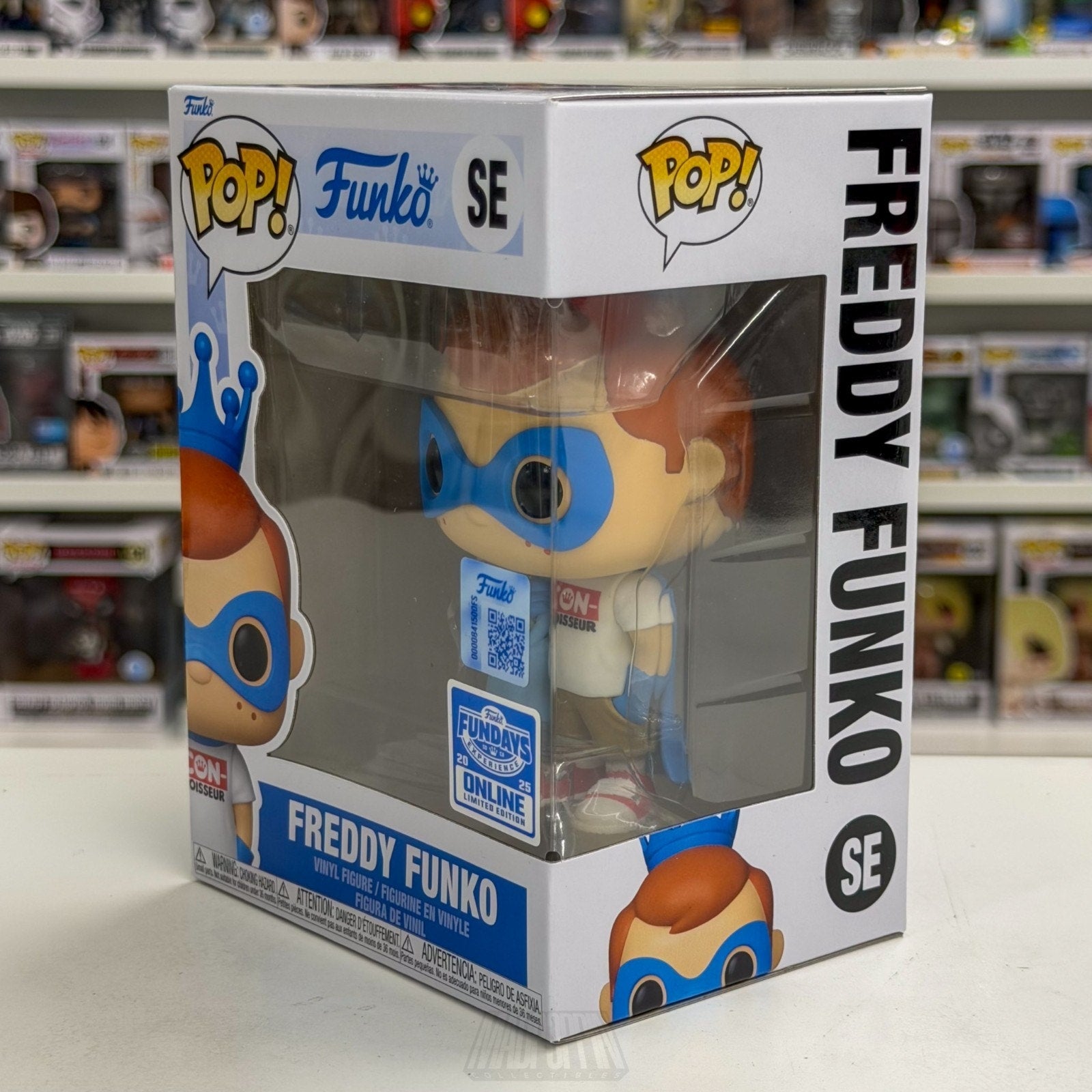 Funko Pop Fundays Experience Freddy CON-noisseur Shirt SE Mascot Vinyl Figure