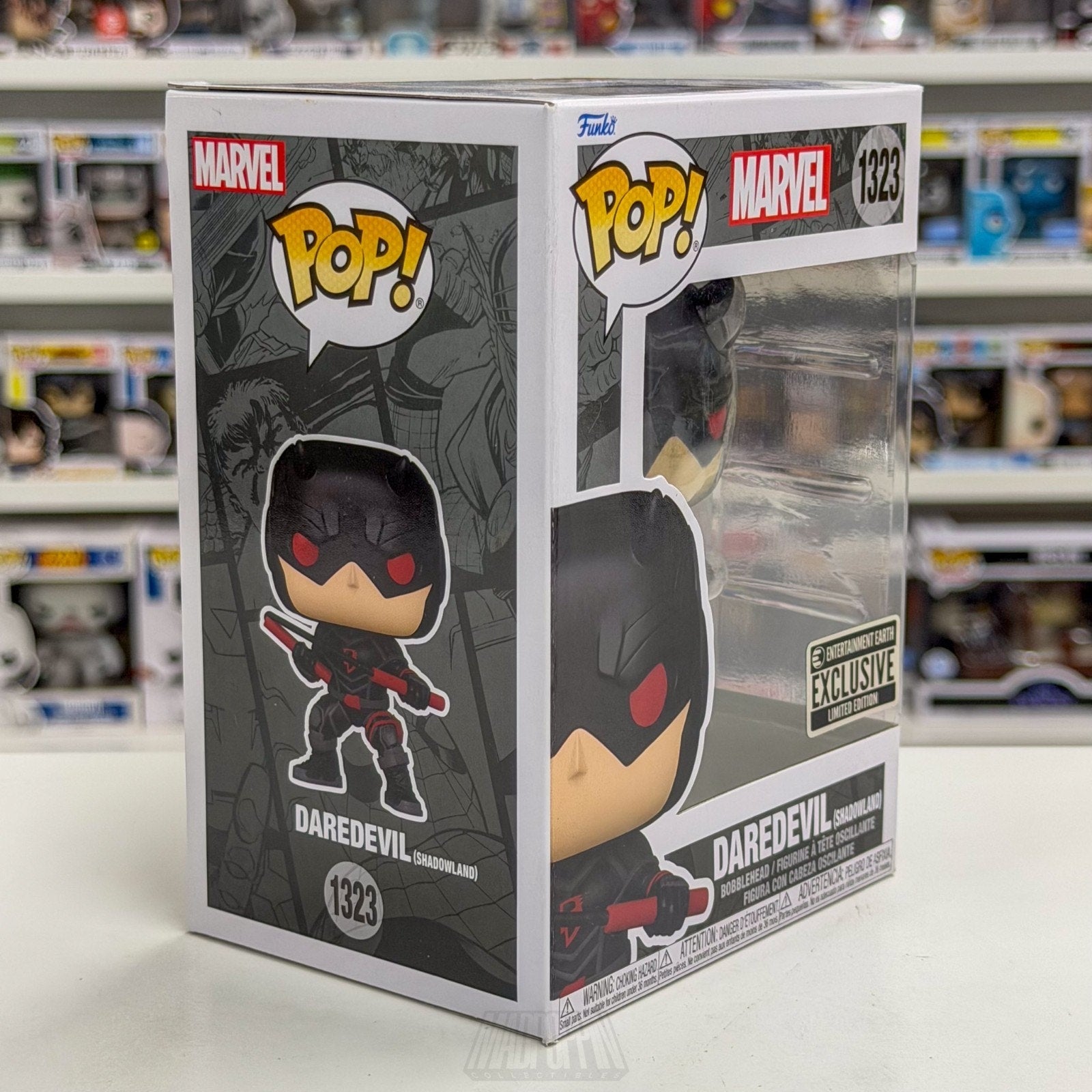 Funko Pop Marvel Daredevil Shadowland Entertainment Earth 1323 Toy Vinyl Figure