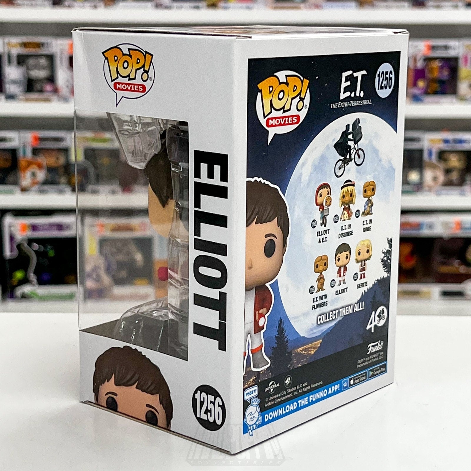 Funko Pop Movies ET The Extra-Terrestrial Elliott w/Flashlight 1256 Vinyl Figure