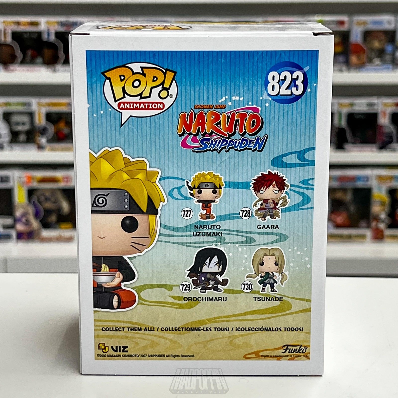 Funko Pop Naruto Shippuden Naruto Uzumaki 823 BoxLunch Exclusive Vinyl Figure