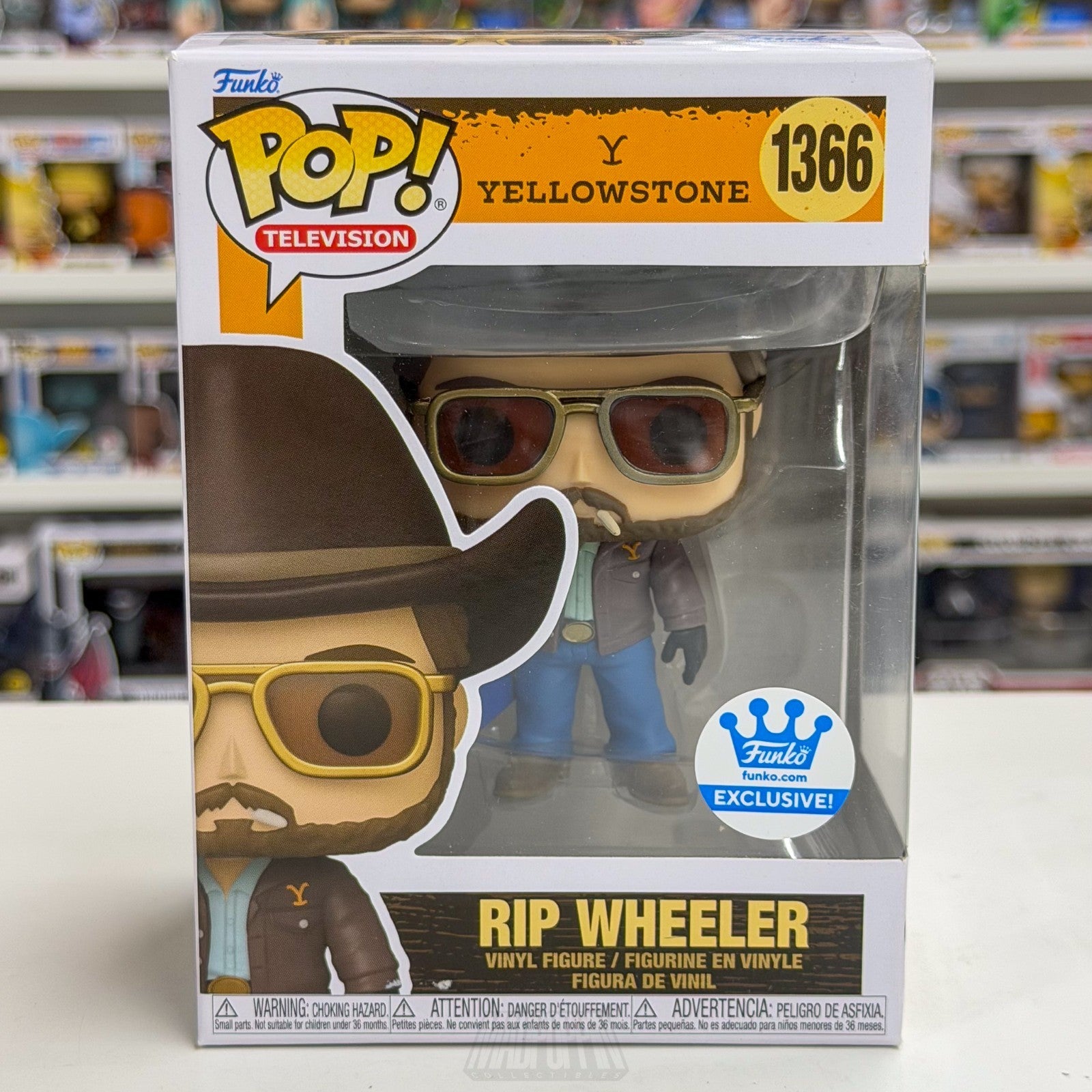 Funko Pop TV Yellowstone Rip Wheeler w/Cooler Funko Shop 1366 Toy Vinyl Figure0