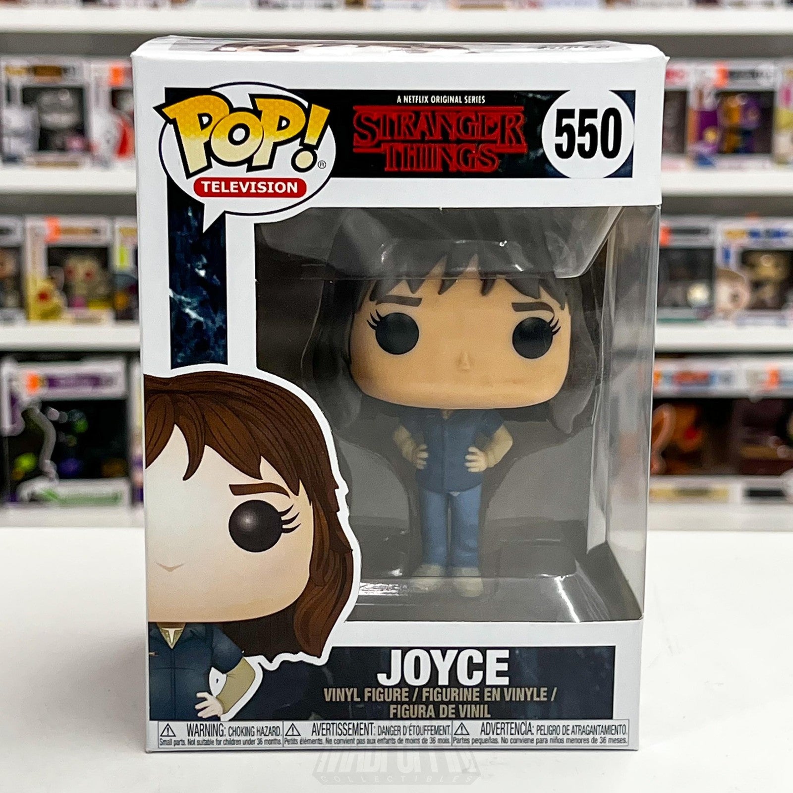 Funko Pop Television Stranger Things Joyce Byers Figure 550 Netflix Horror Show0