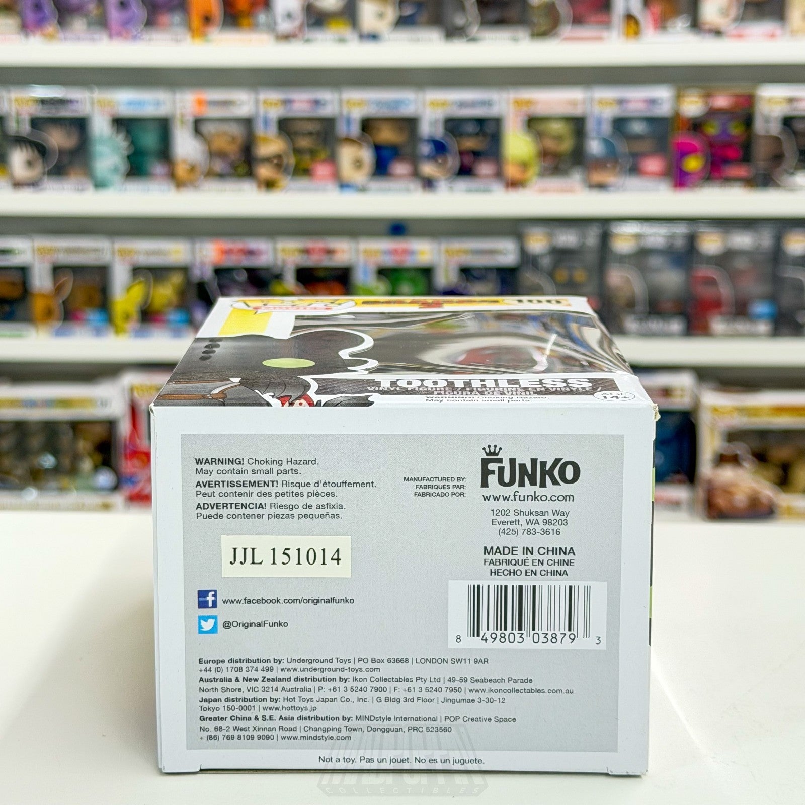 Funko Pop Movies How To Train Your Dragon 2 Toothless 100 Fantasy Vinyl Figure7