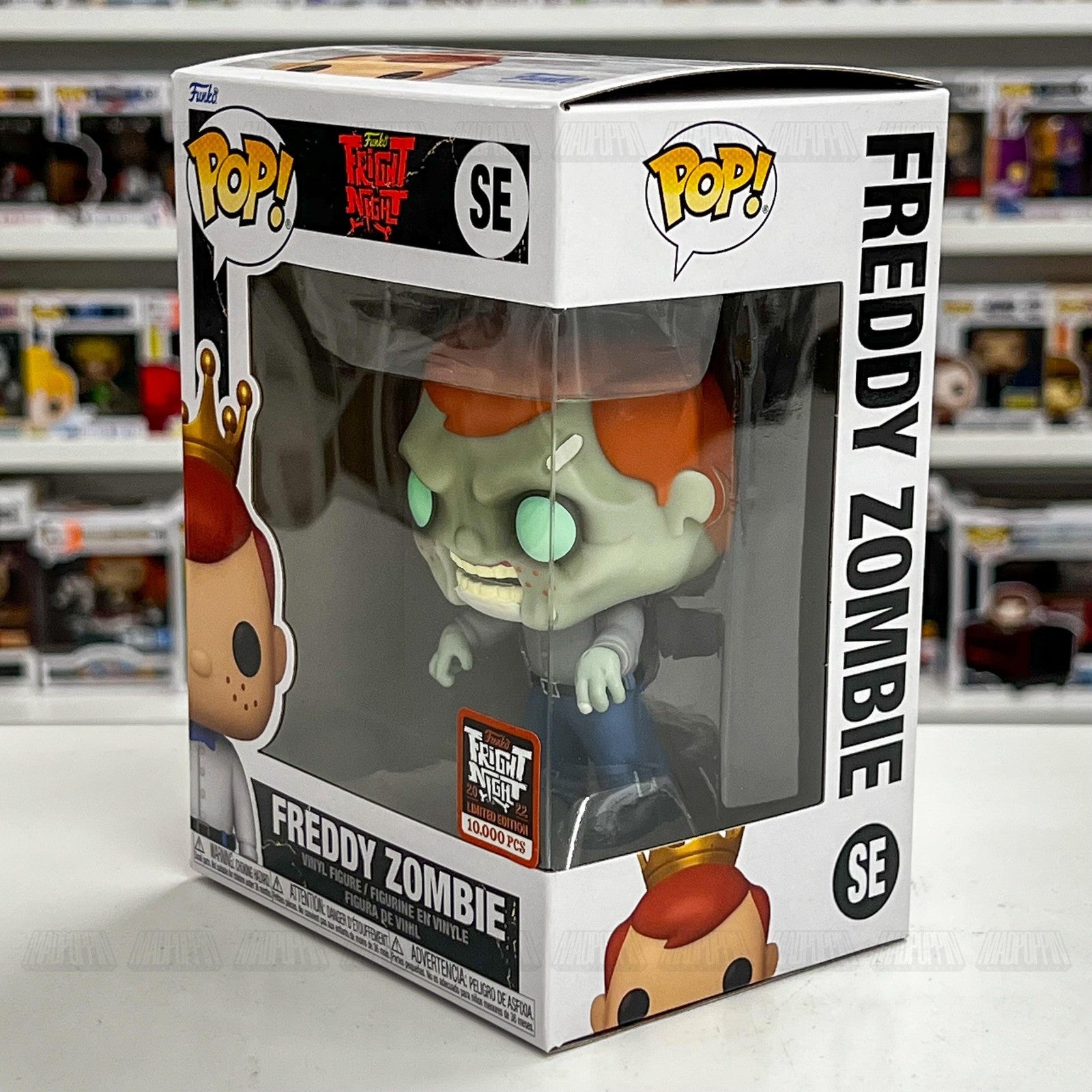 Funko Pop Freddy Zombie Fright Night 2022 SE Vinyl Figure Limited Edition 10000