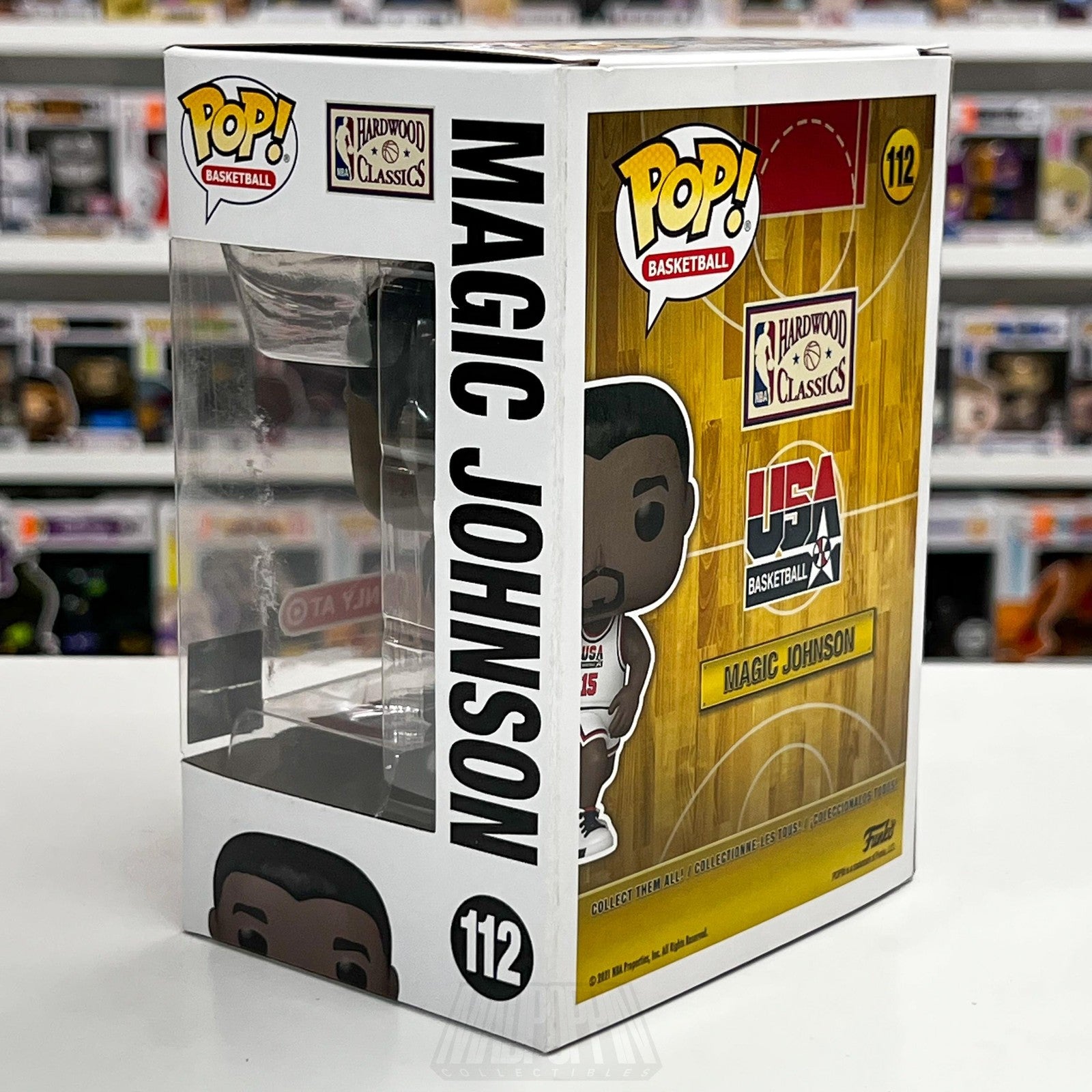 Funko Pop! Magic Johnson USA Basketball #112 Target Exclusive Vinyl Figure NBA2